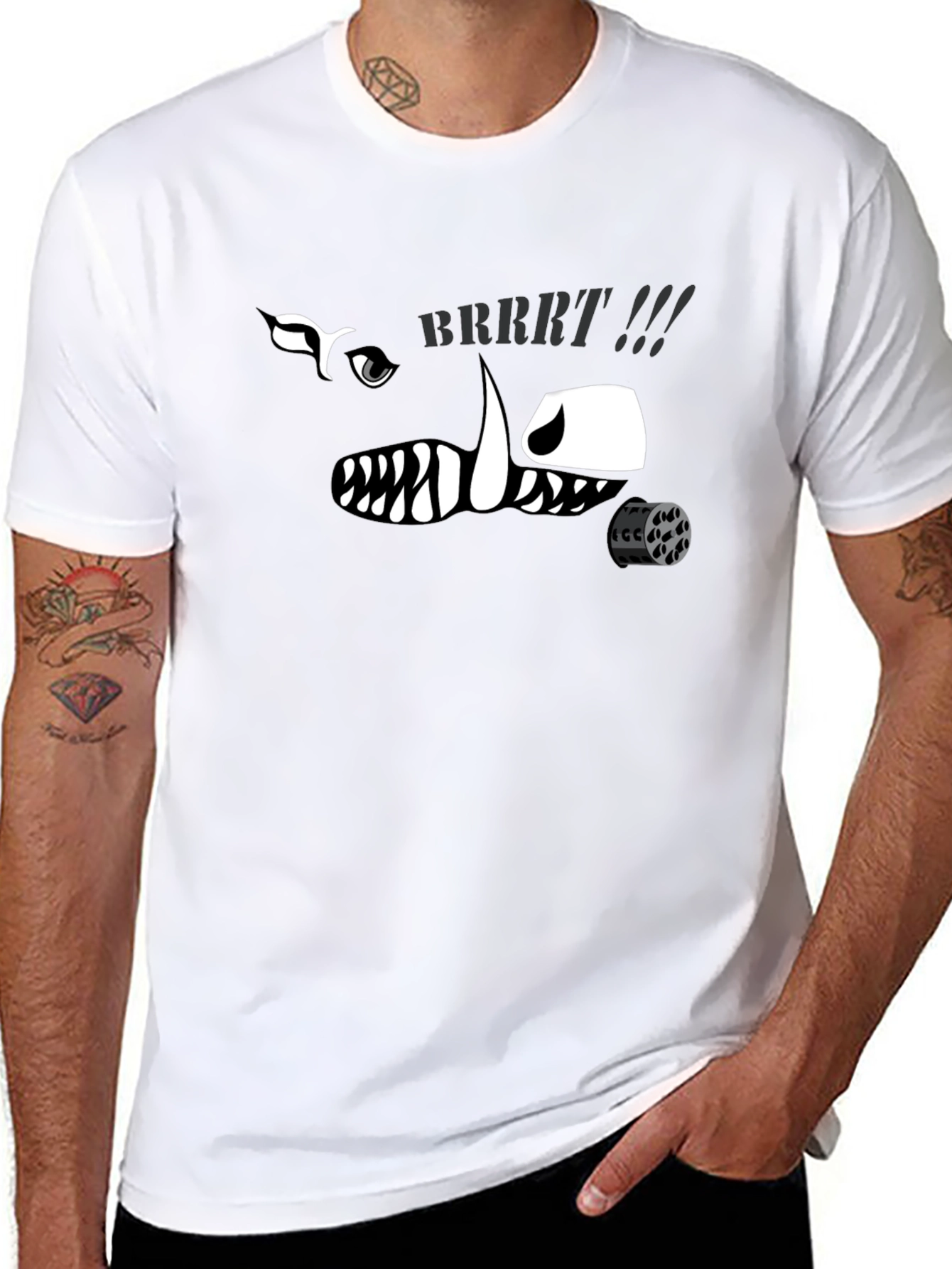 BRRRT Funny Graphic Tee