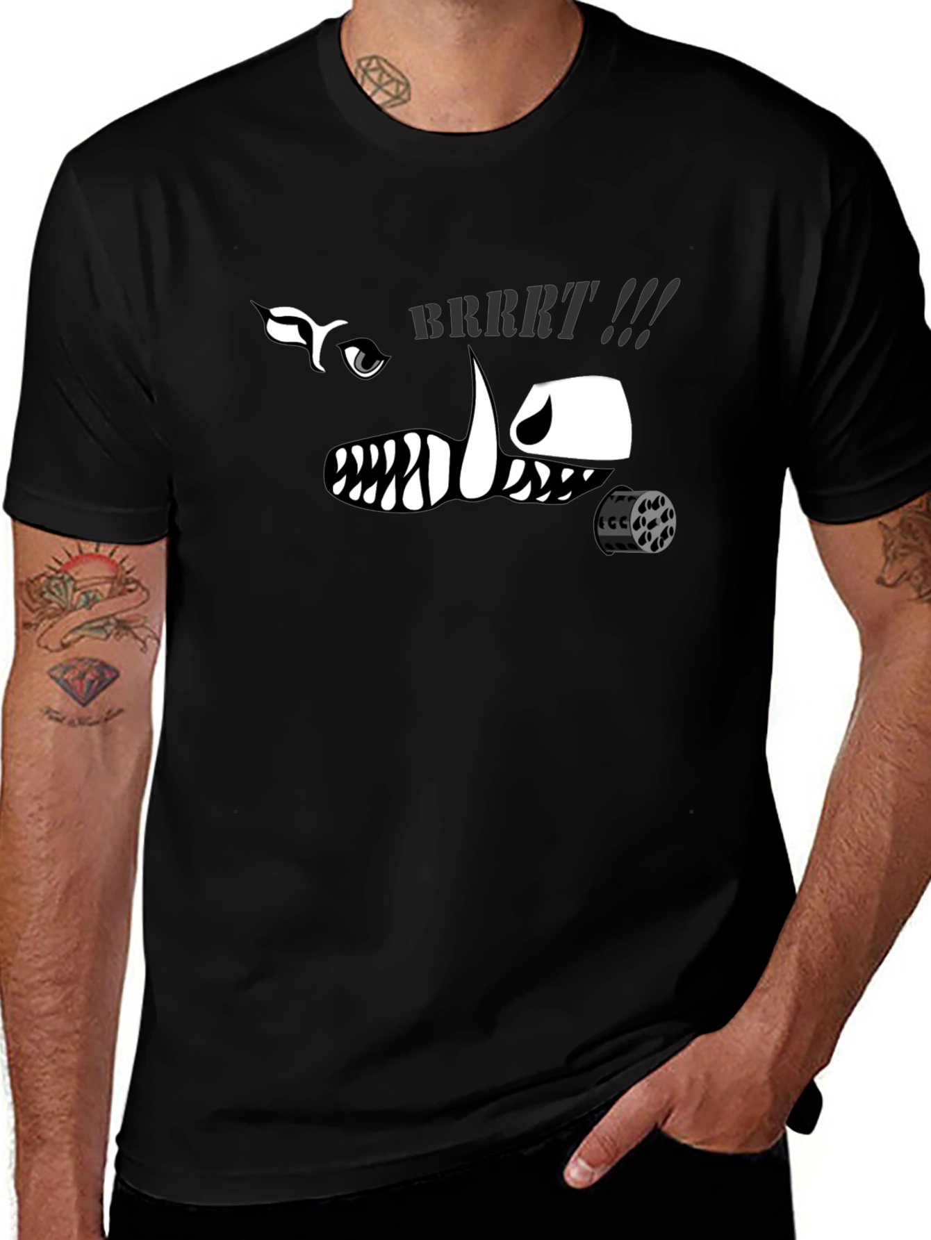 BRRRT Funny Graphic Tee