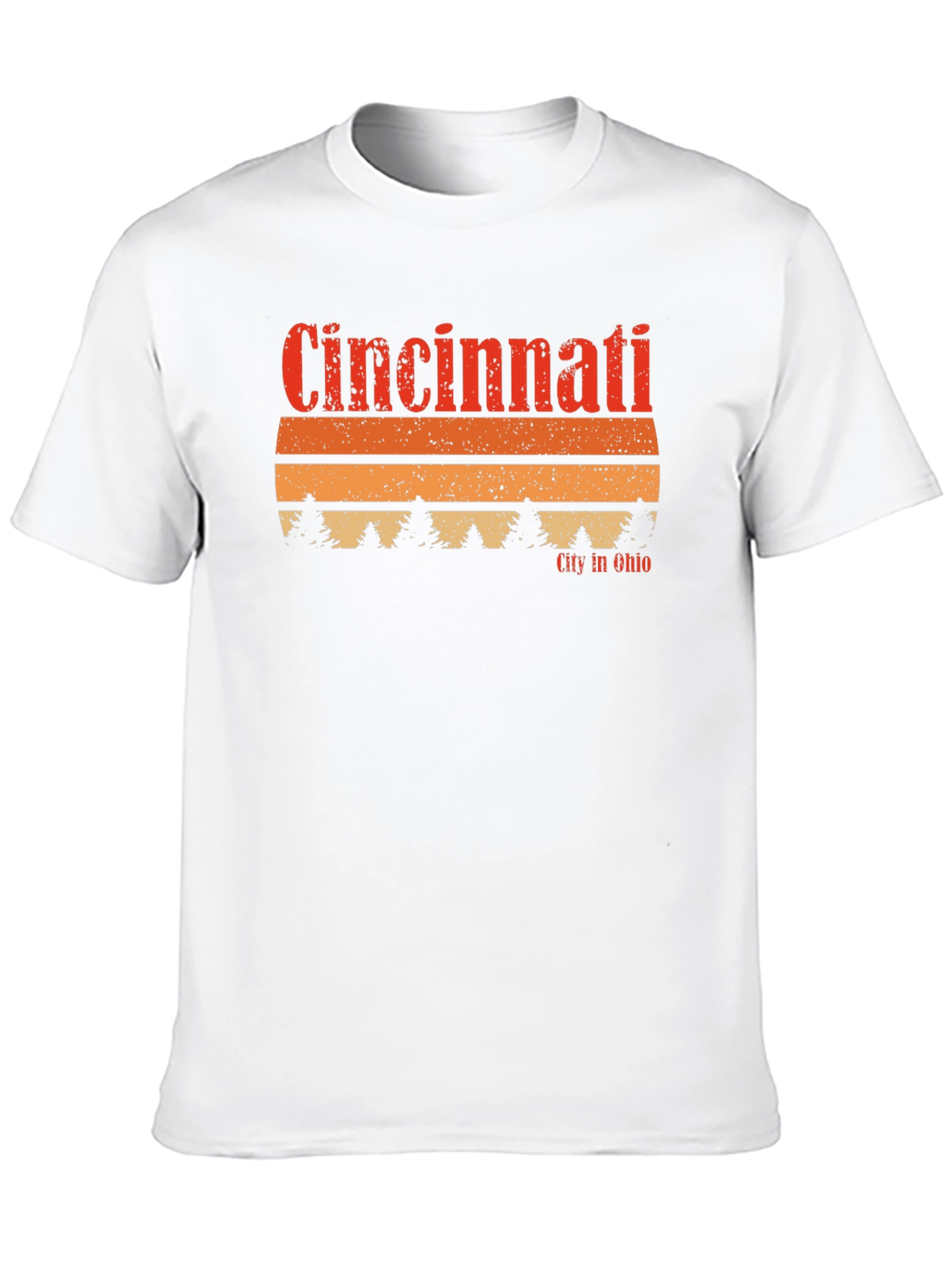 Cincinnati Ohio Retro Graphic T-Shirt