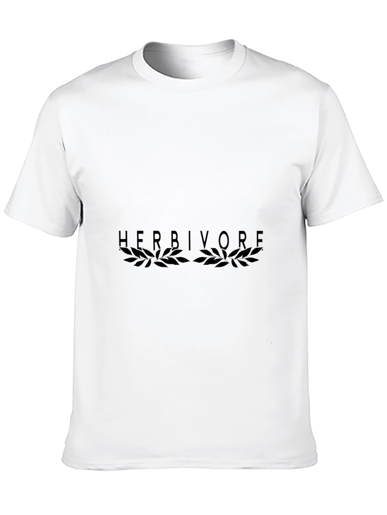 Herbivore Graphic T-Shirt - Black Casual Tee