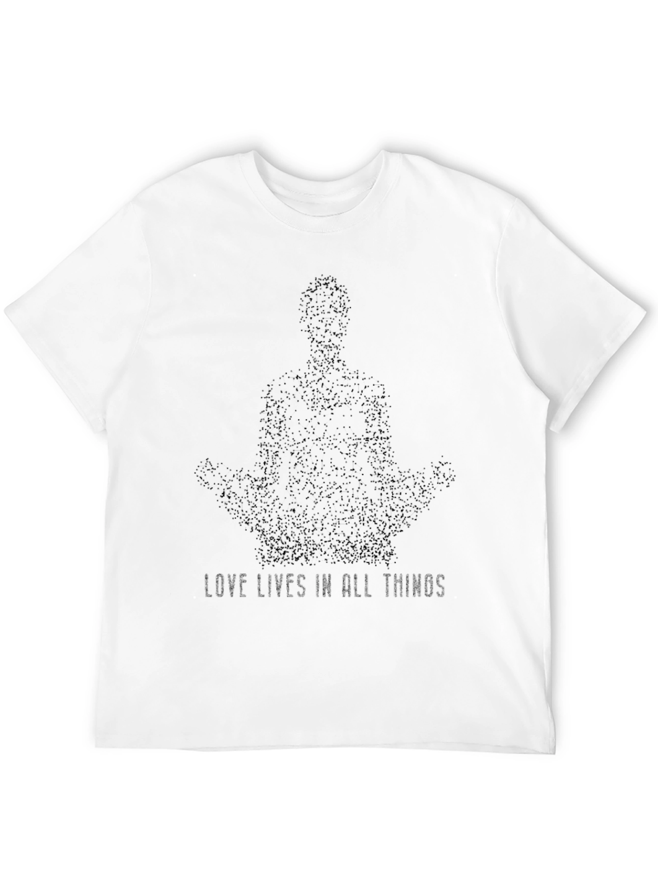 Love Lives in All Things Black T-Shirt