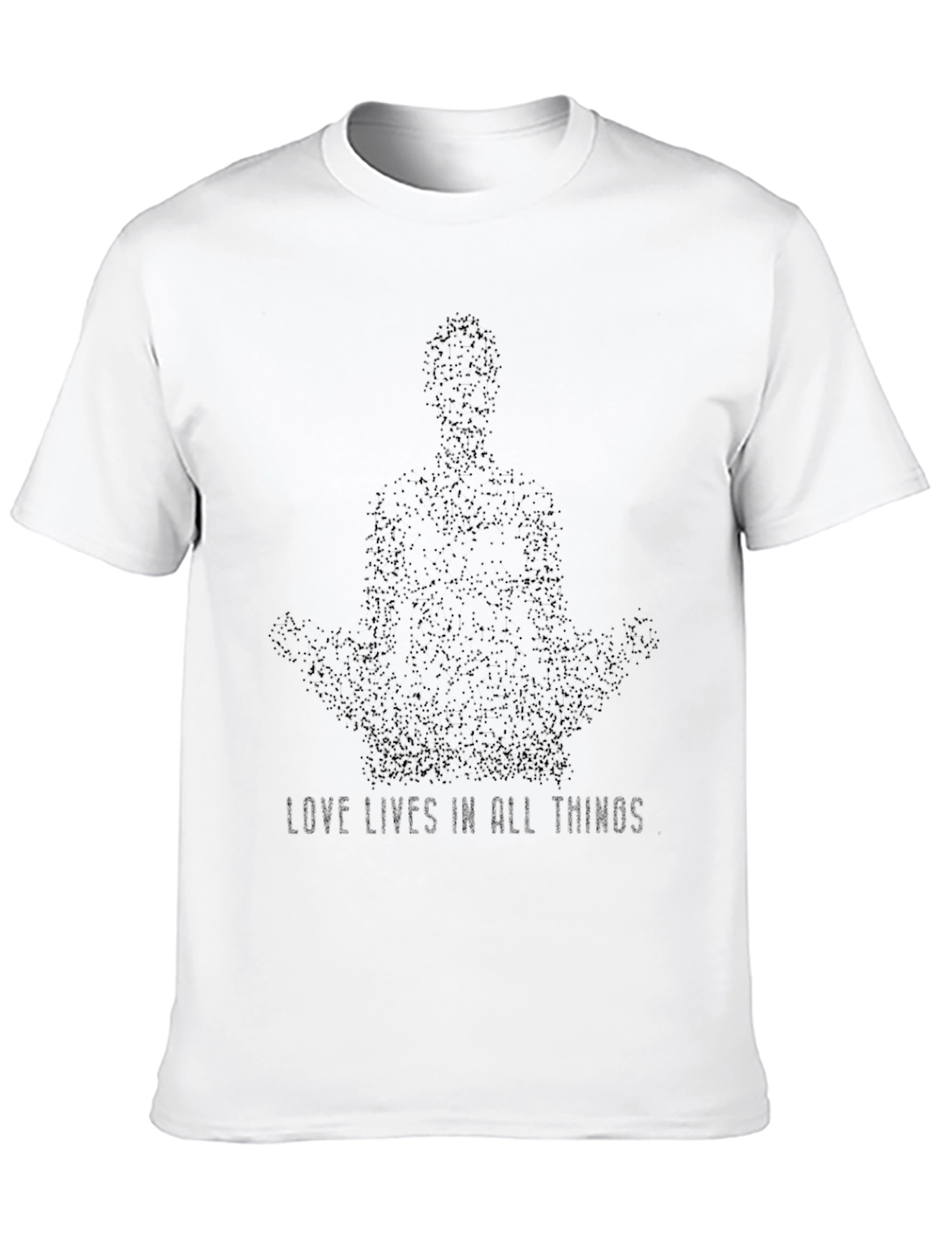 Love Lives in All Things Black T-Shirt