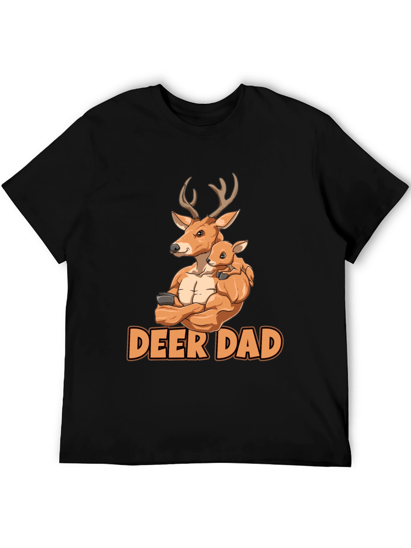 Deer Dad Graphic Tee - Fathers Day Gift