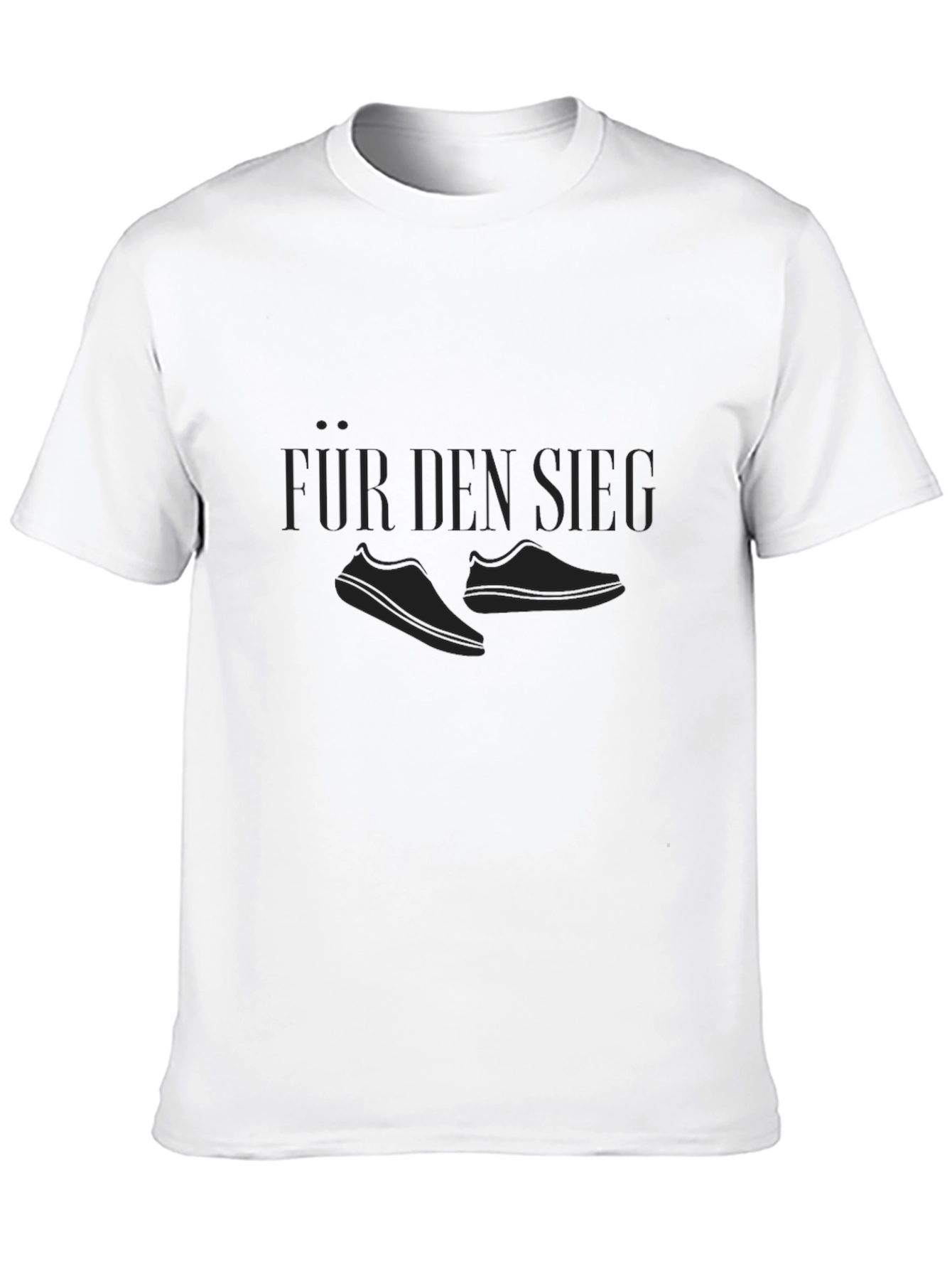 Für Den Sieg Black Graphic Tee