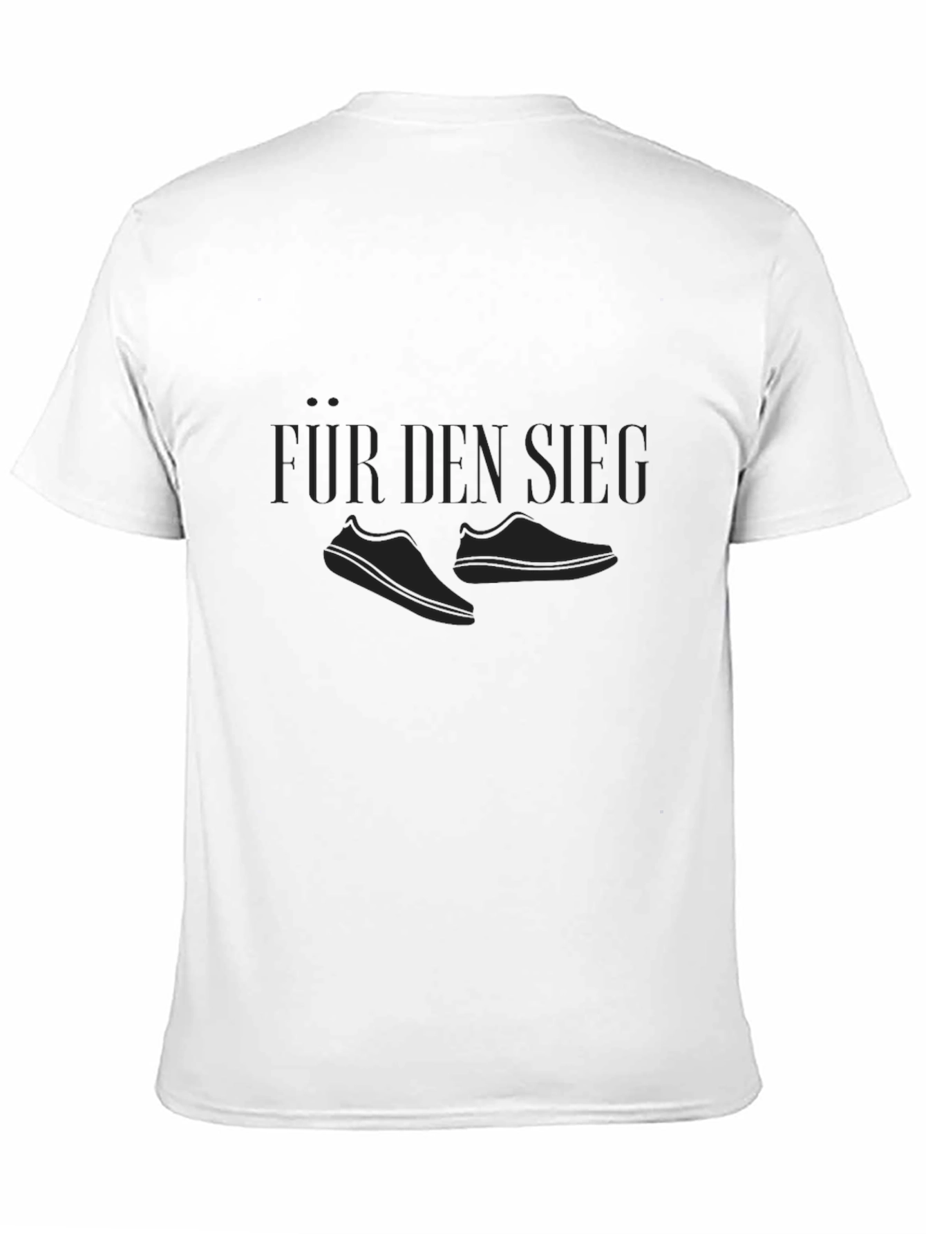 Für Den Sieg Black Graphic Tee