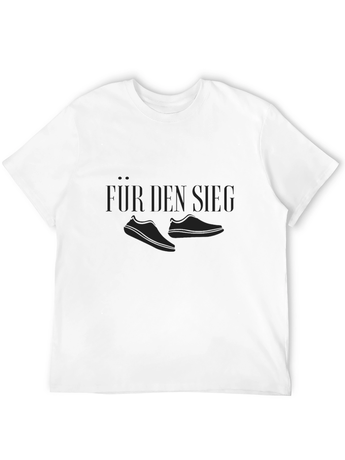 Für Den Sieg Black Graphic Tee