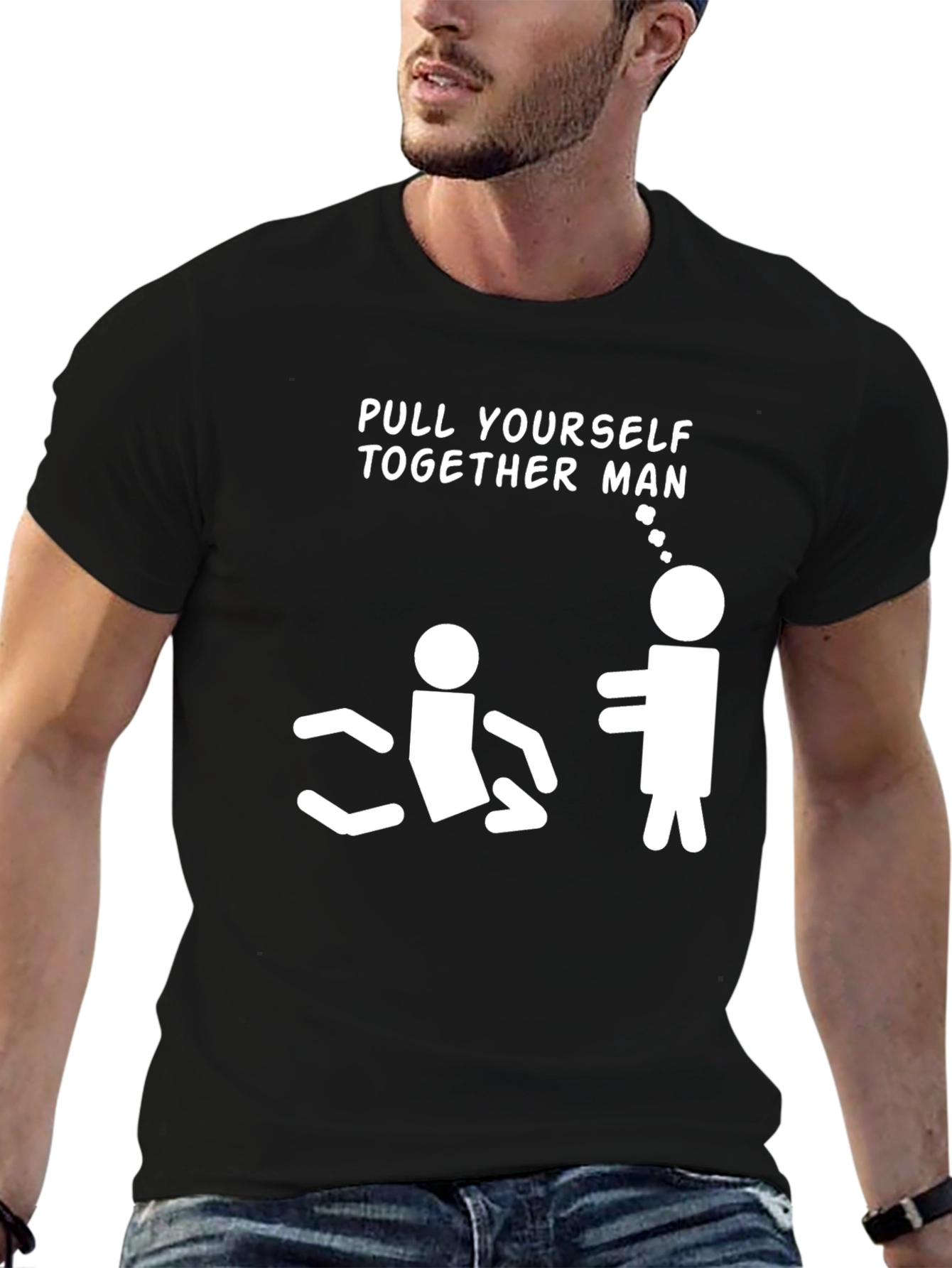 Pull Yourself Together Funny Graphic Tee