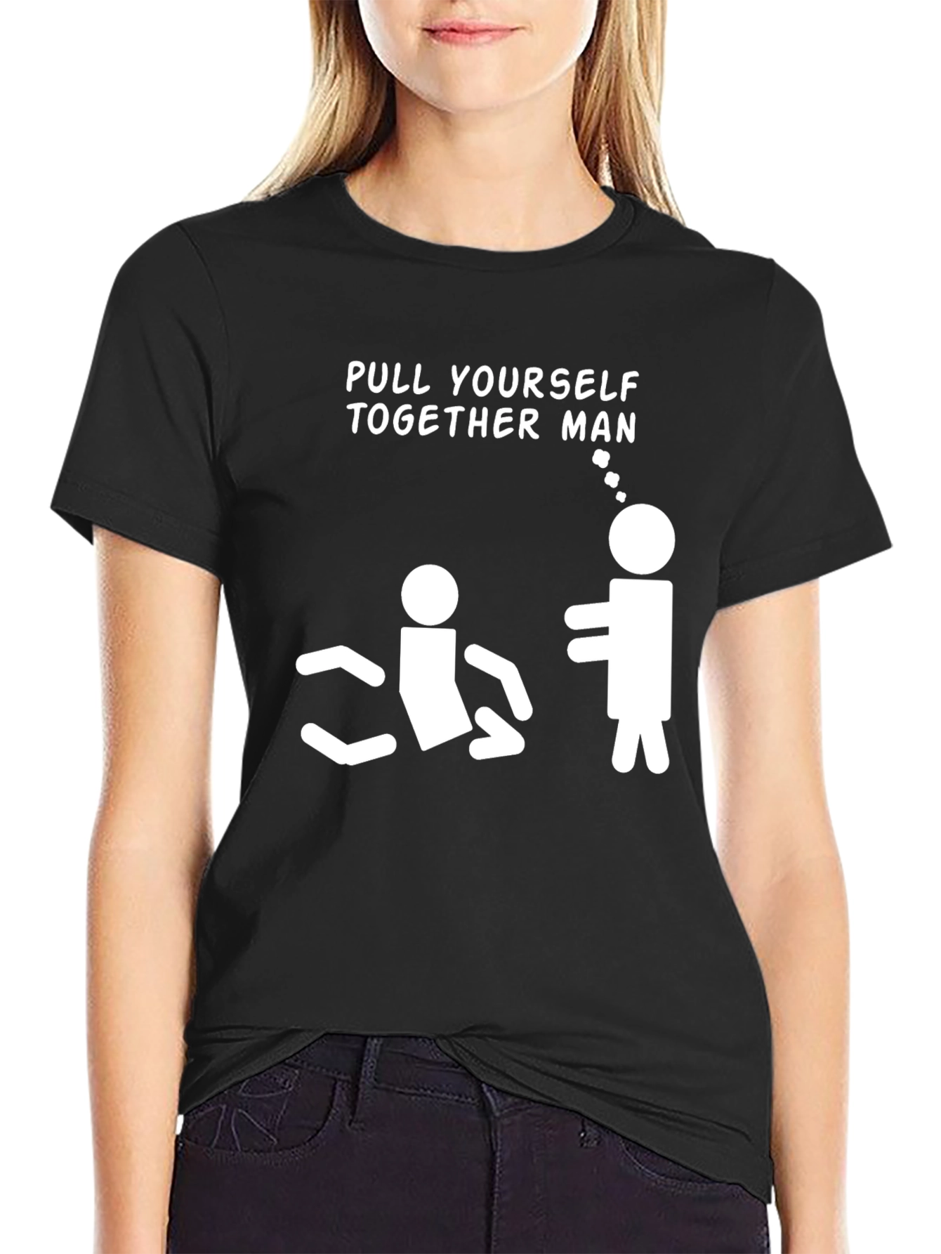 Pull Yourself Together Funny Graphic Tee