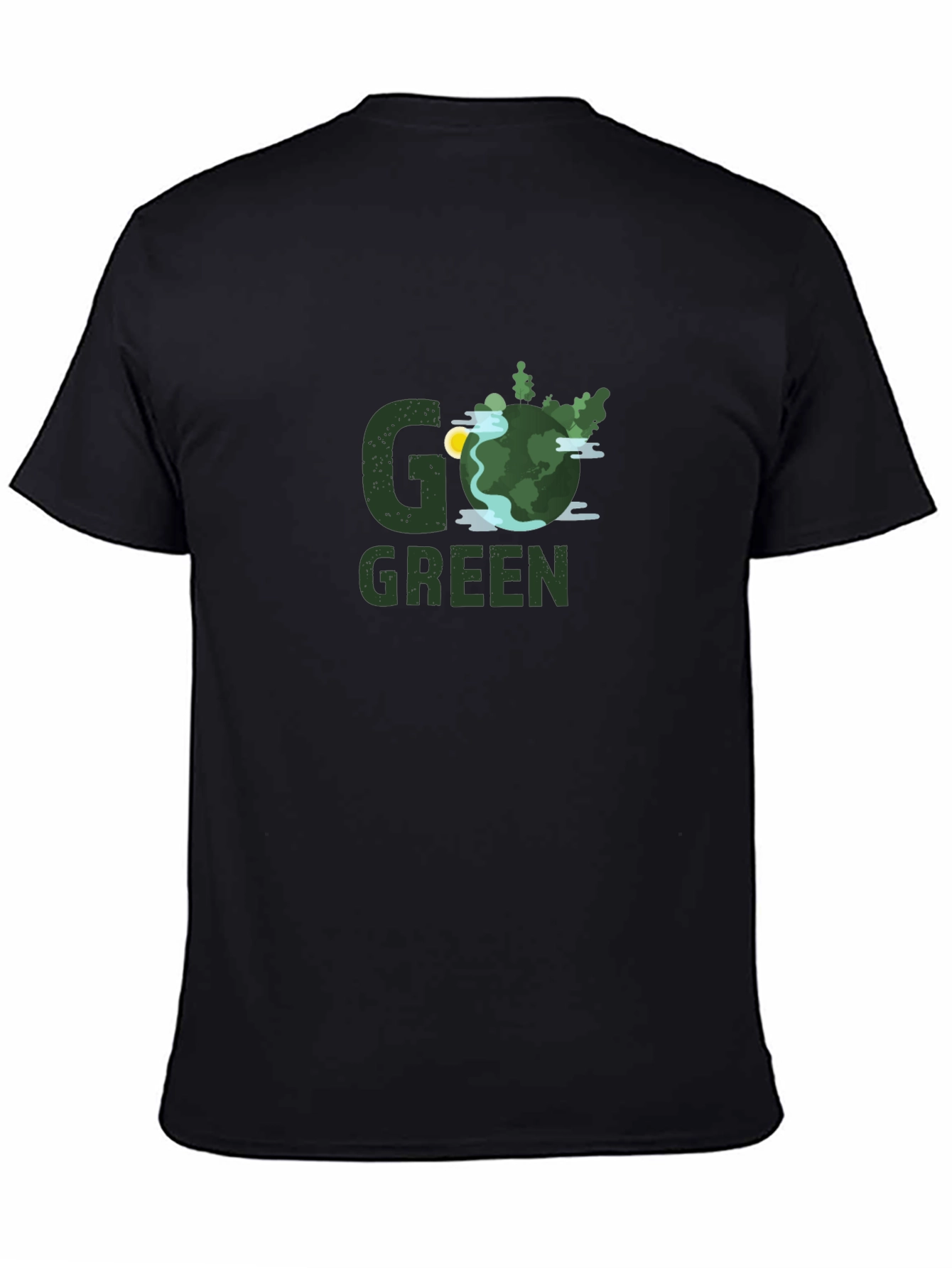Go Green Graphic Tee - Eco-Friendly Design