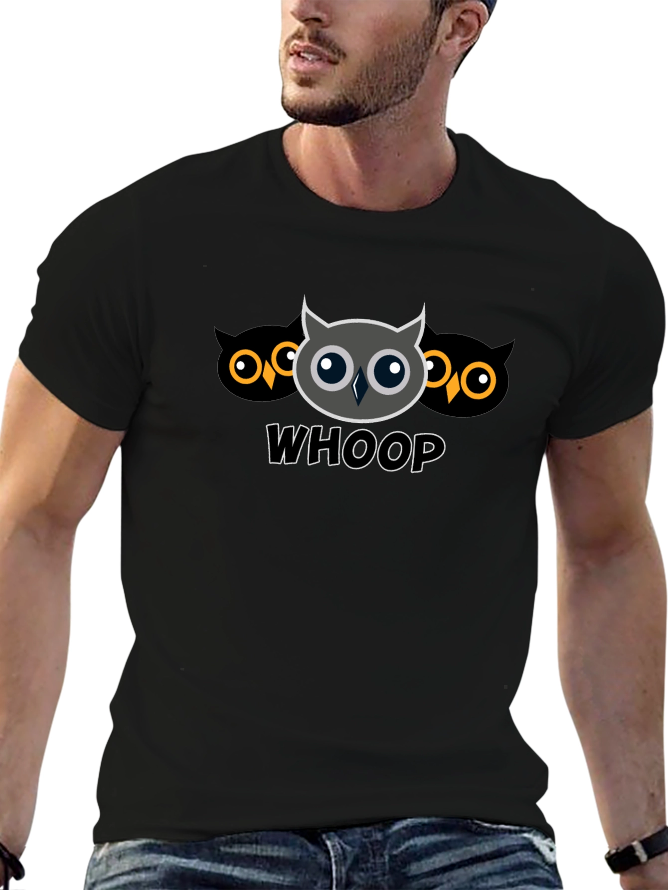 Whoop Owl T-Shirt - Fun Cartoon Graphic Tee