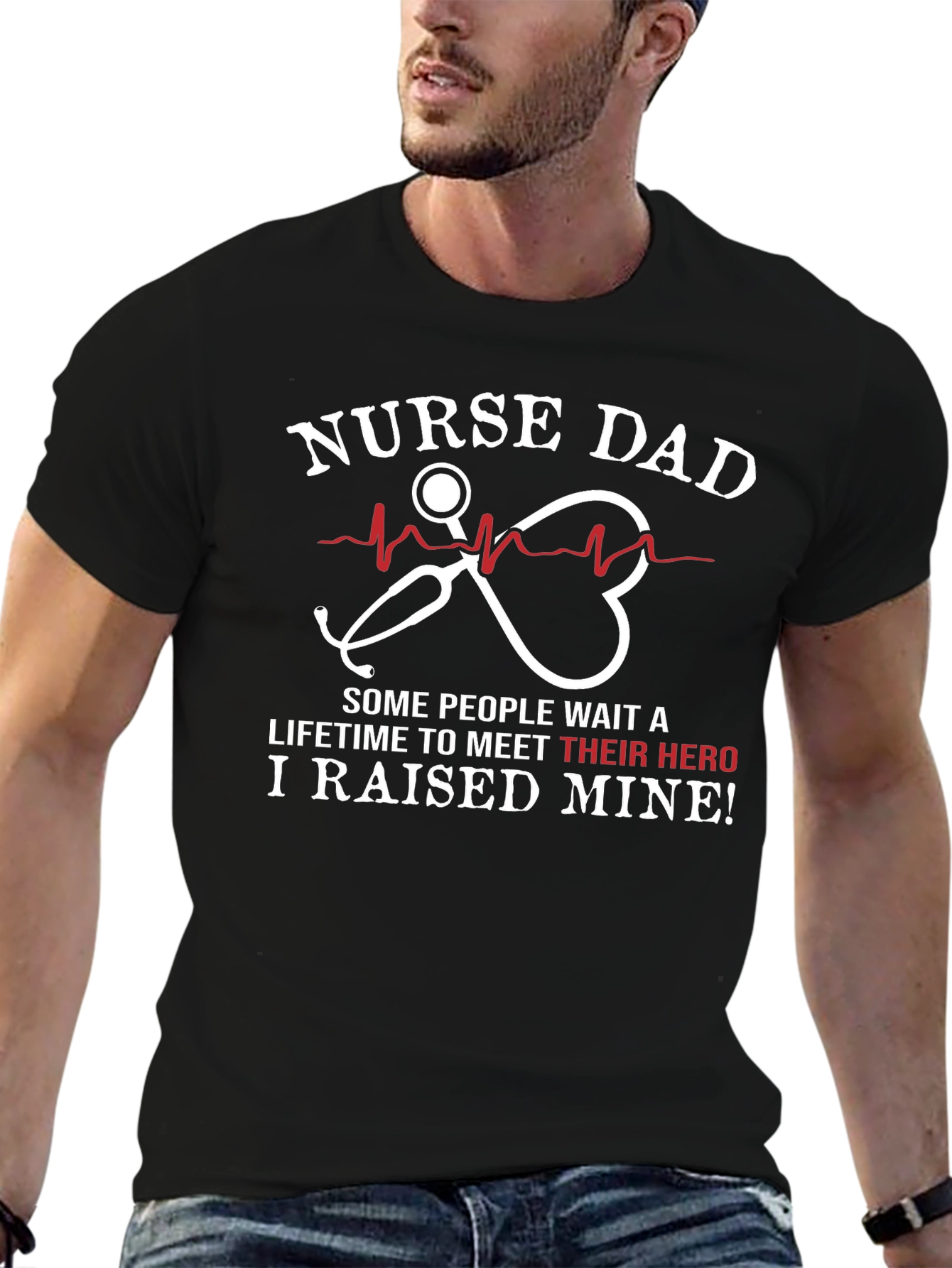Nurse Dad T-Shirt - Hero Edition
