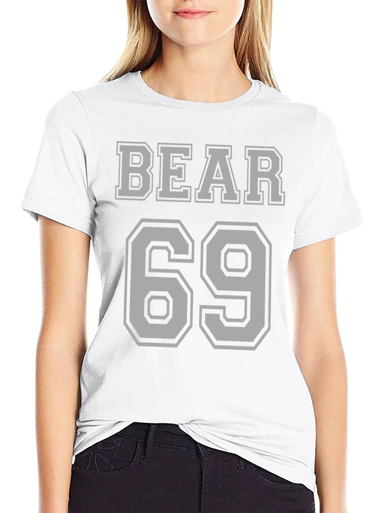 Bear 69 Graphic T-Shirt - Black