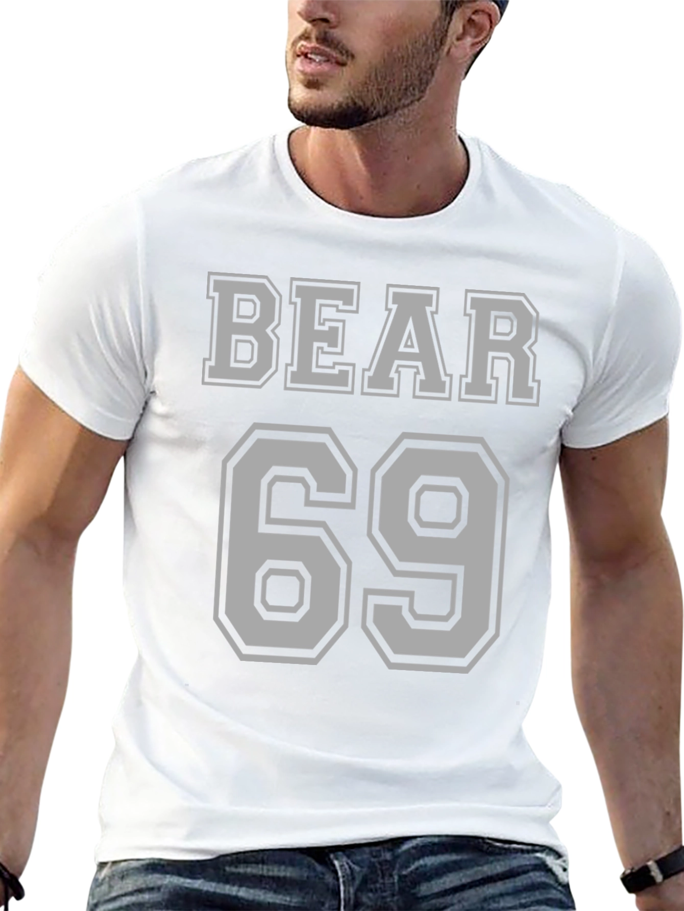 Bear 69 Graphic T-Shirt - Black