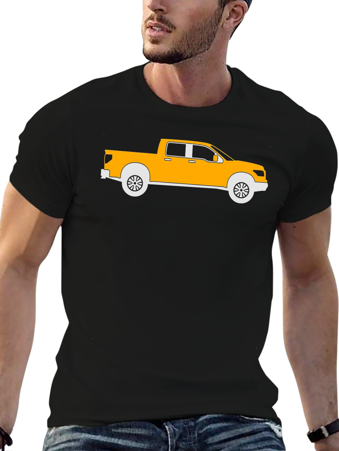 Truck Graphic Tee - Mens Black T-Shirt