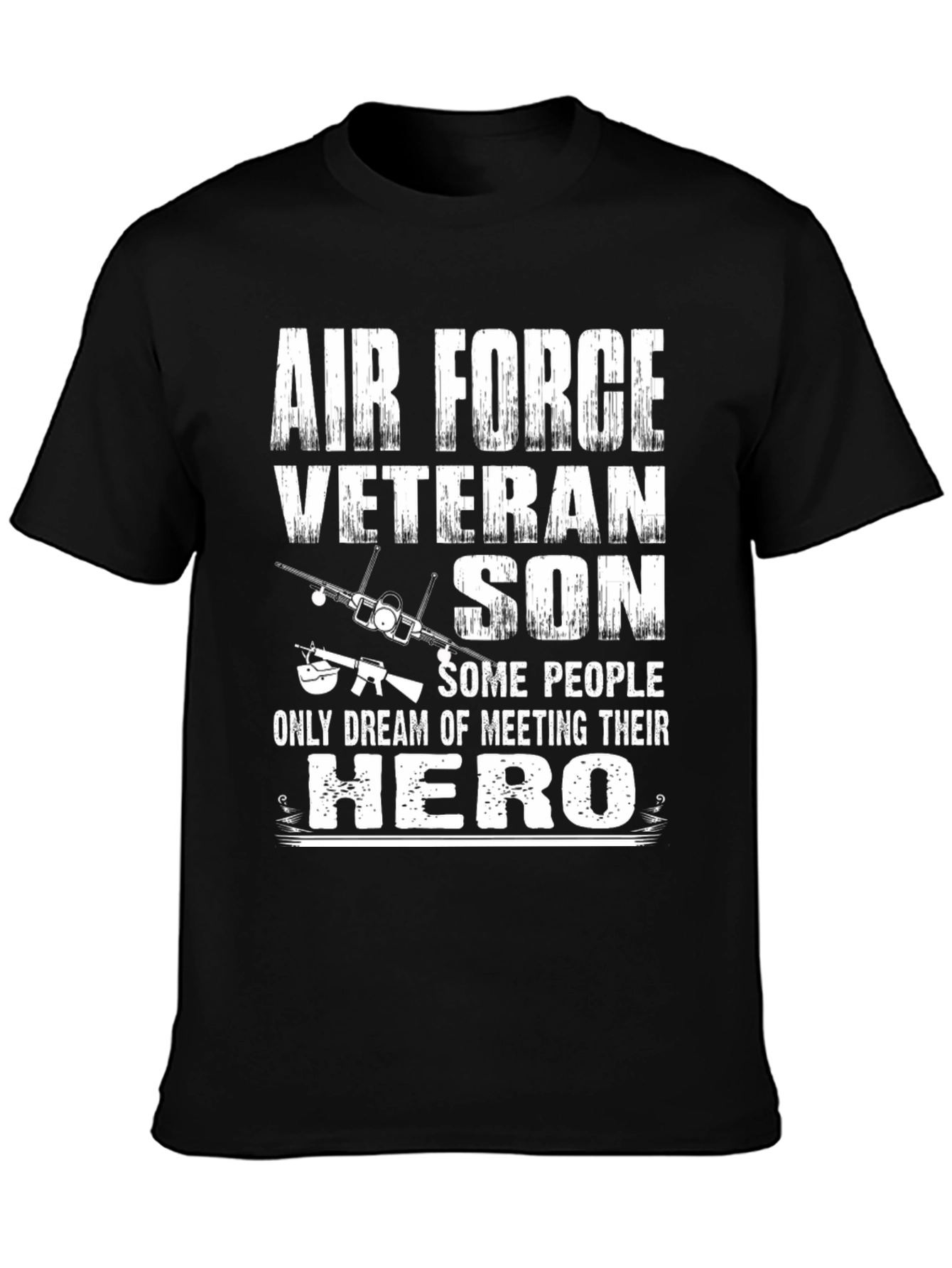 Air Force Veteran Son T-Shirt - Hero Design