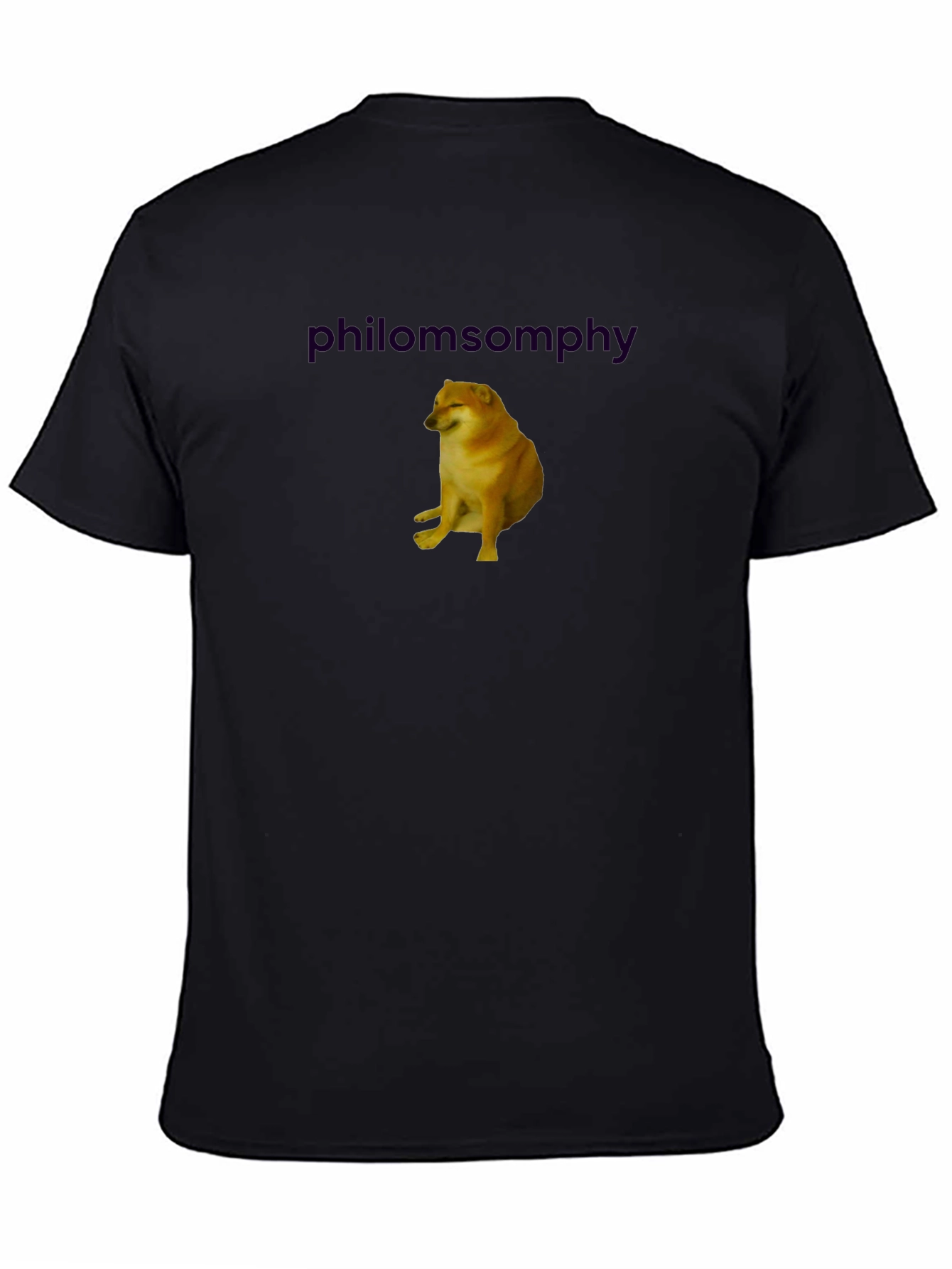 Philomsomphy Dog Meme Graphic T-Shirt