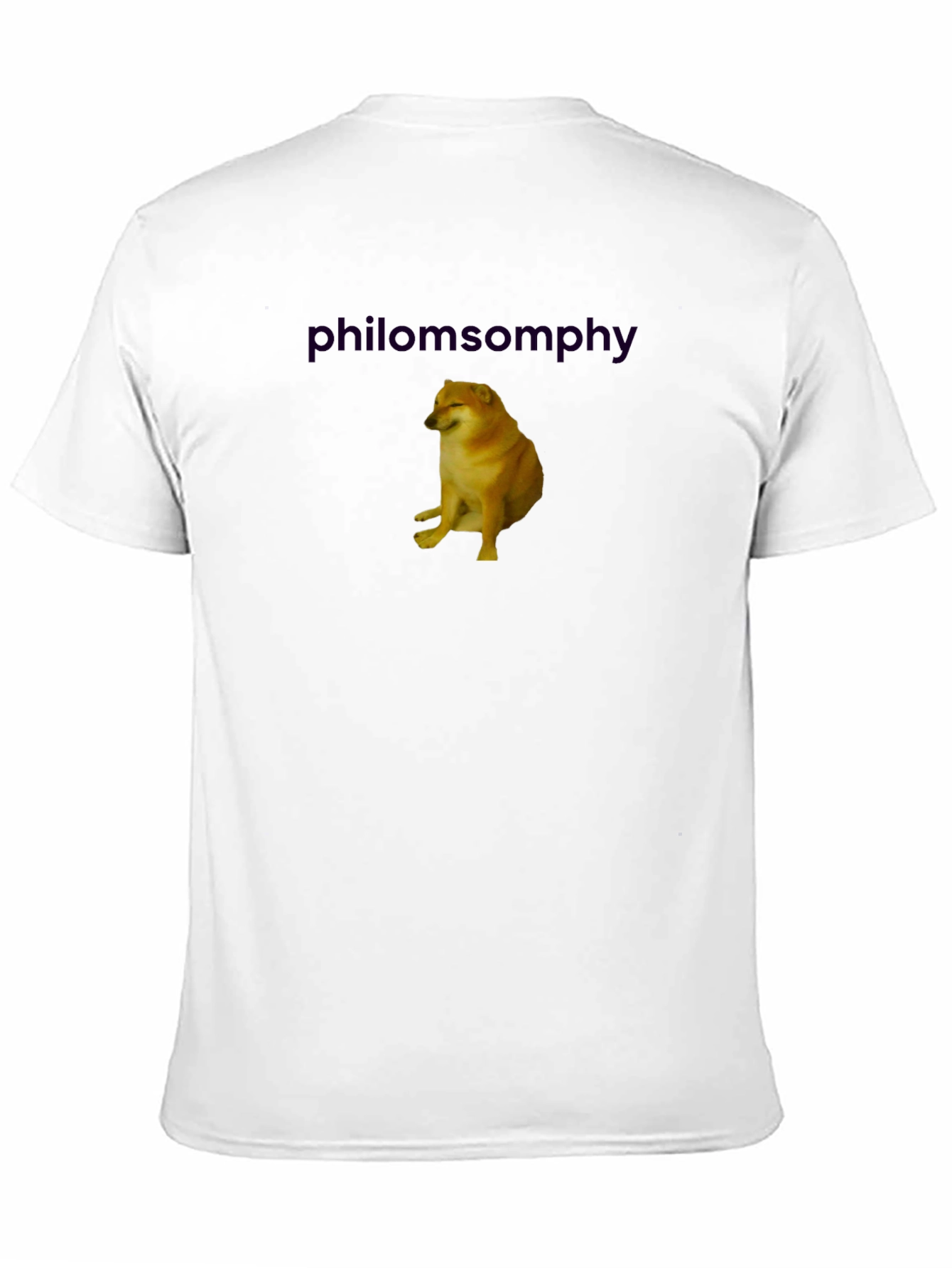 Philomsomphy Dog Meme Graphic T-Shirt