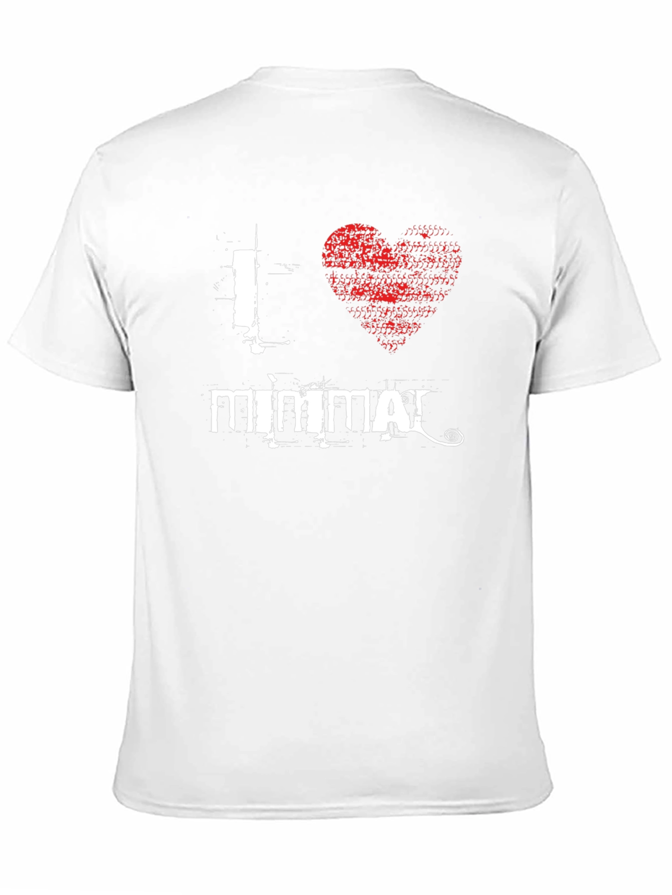 I Heart Mimmai Black Graphic Tee Shirt