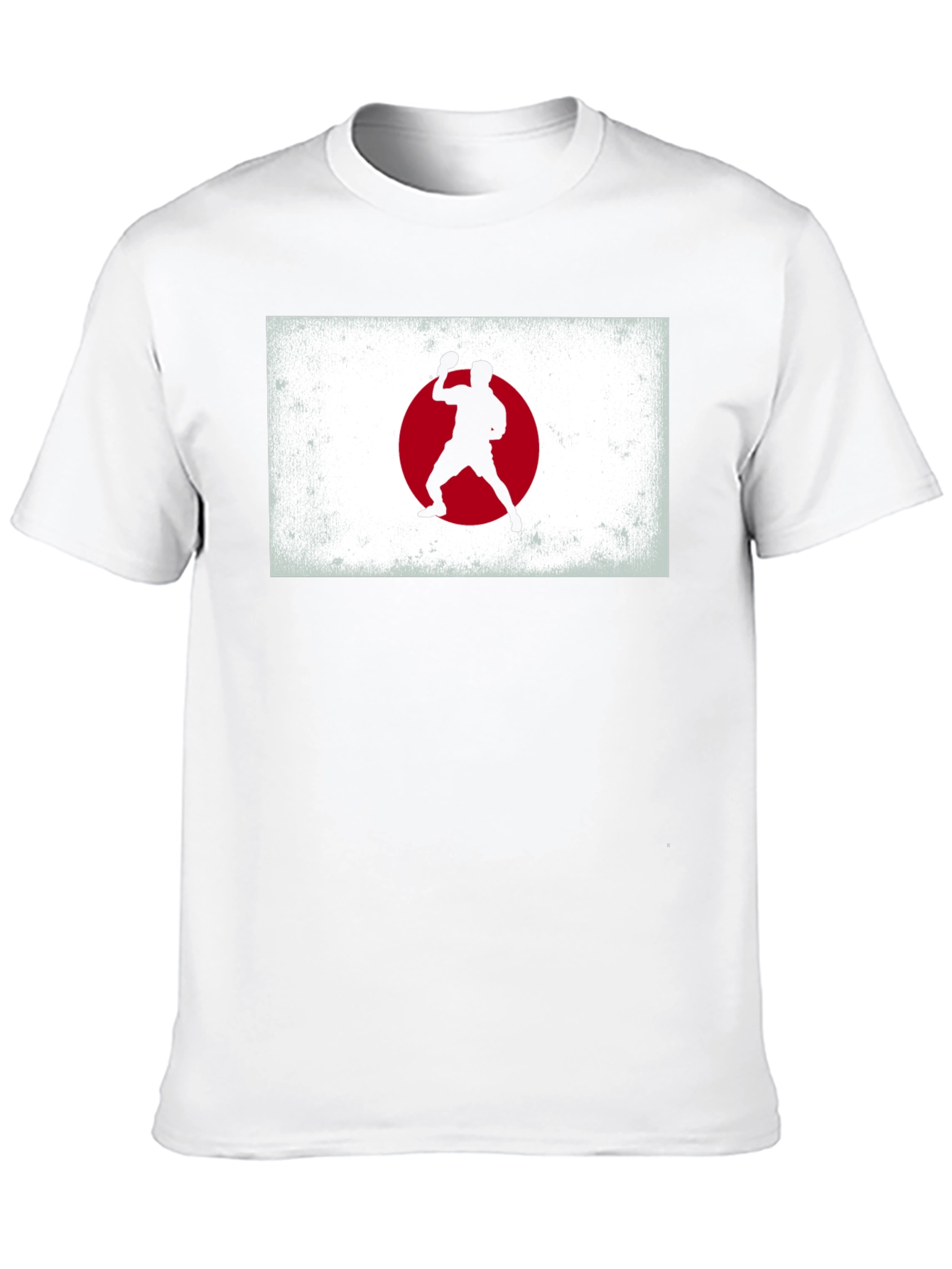 Ping Pong Japan Flag Graphic T-Shirt