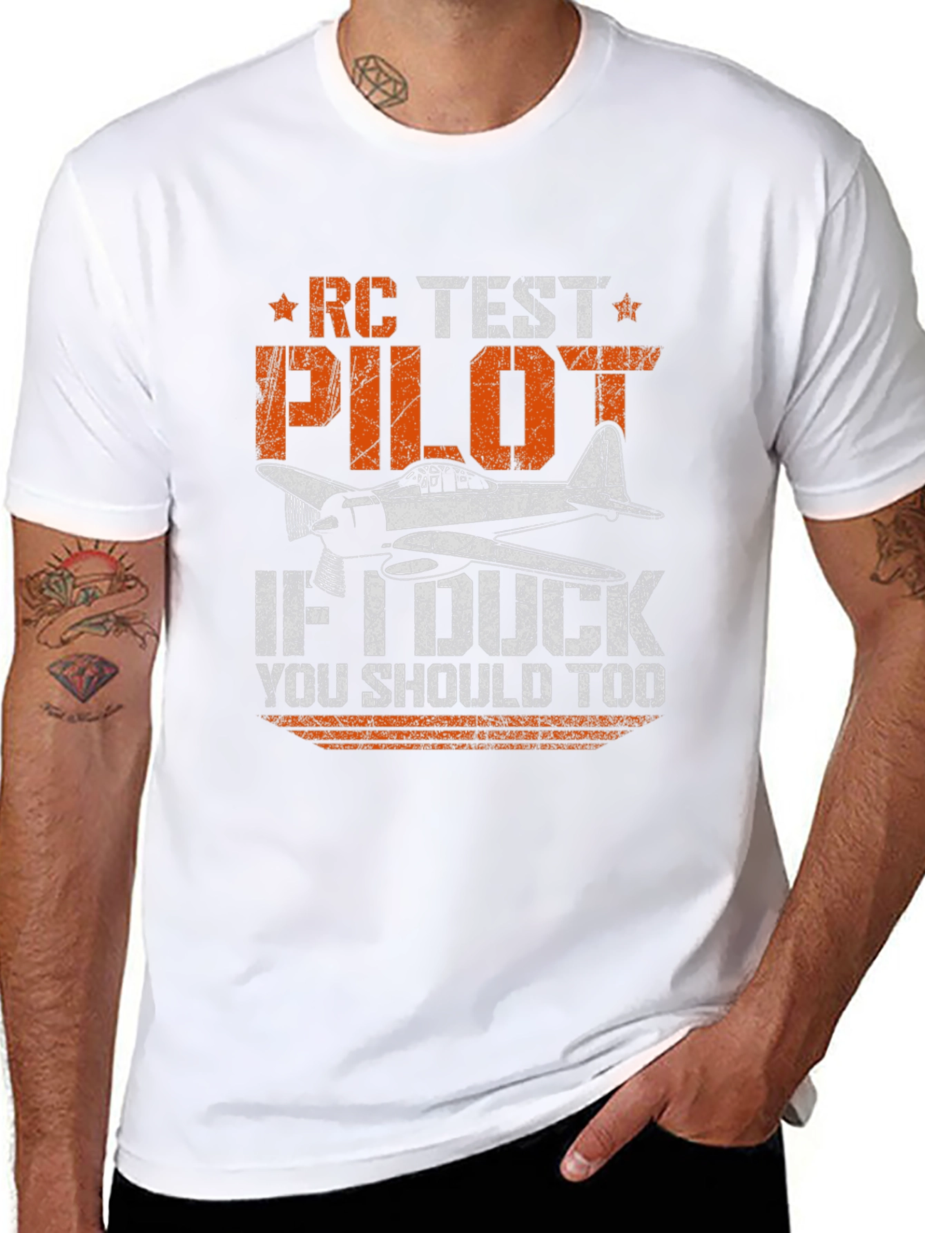 RC Test Pilot Graphic T-Shirt