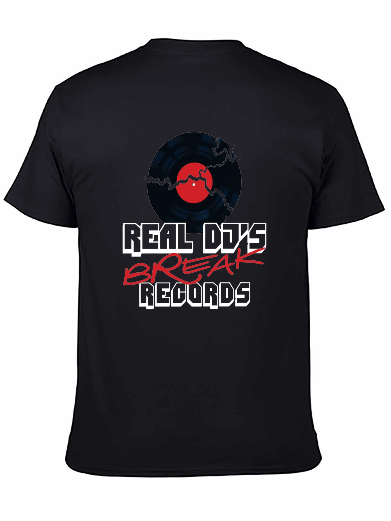 Real DJs Break Records Graphic Tee