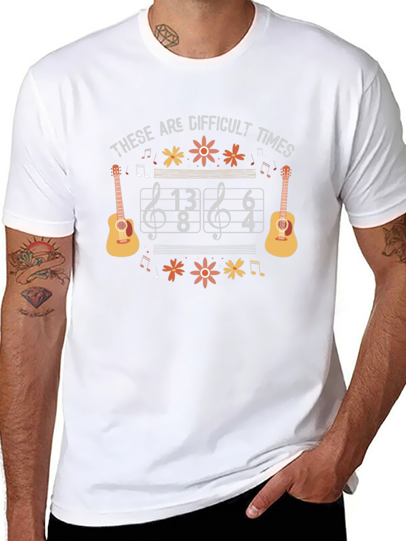Difficult Times Music T-Shirt