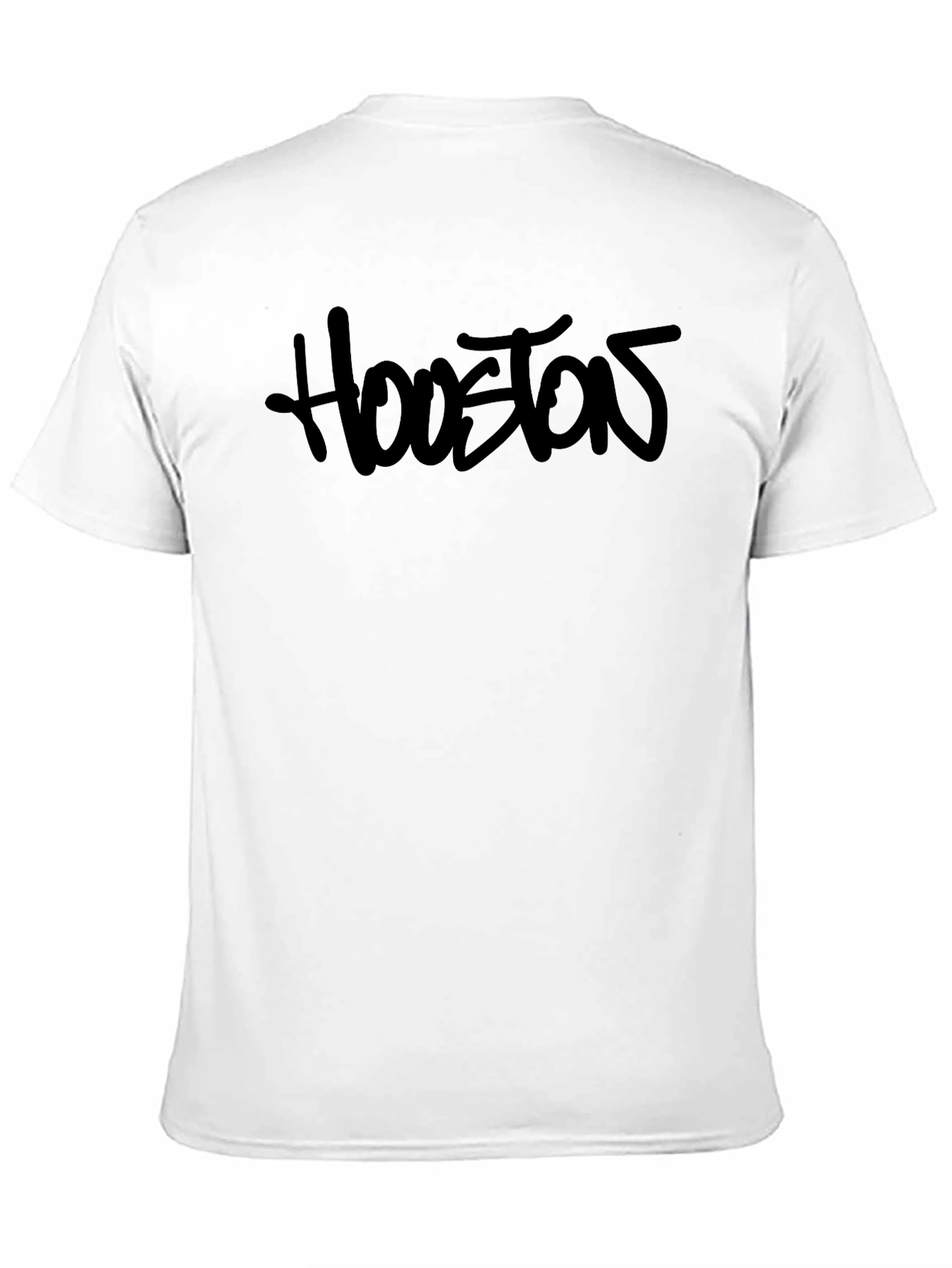 Mens Black Houston Graphic T-Shirt