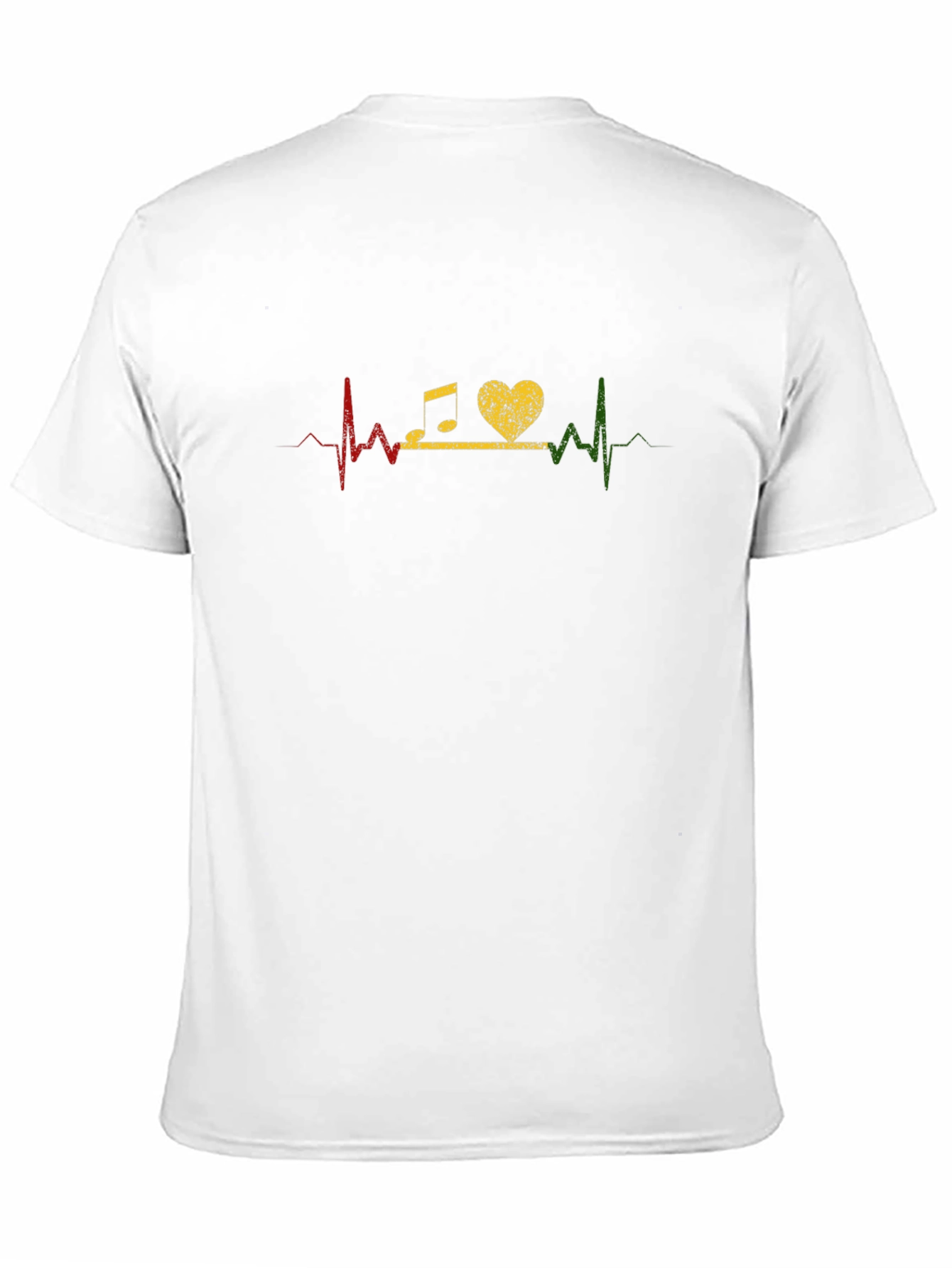 Music Lover Heartbeat Graphic T-Shirt