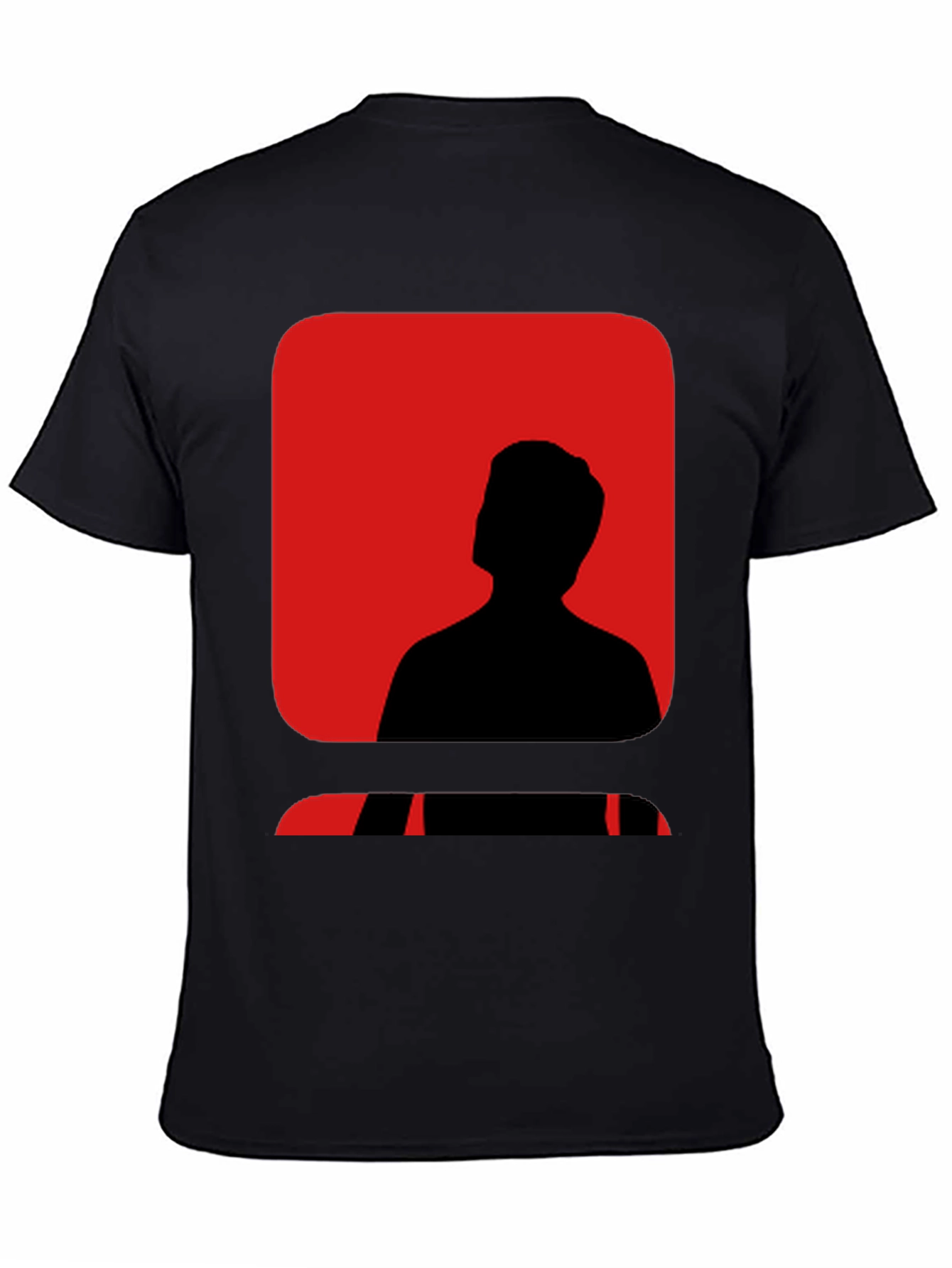 Silhouette Graphic T-Shirt | Modern Crew Neck Tee