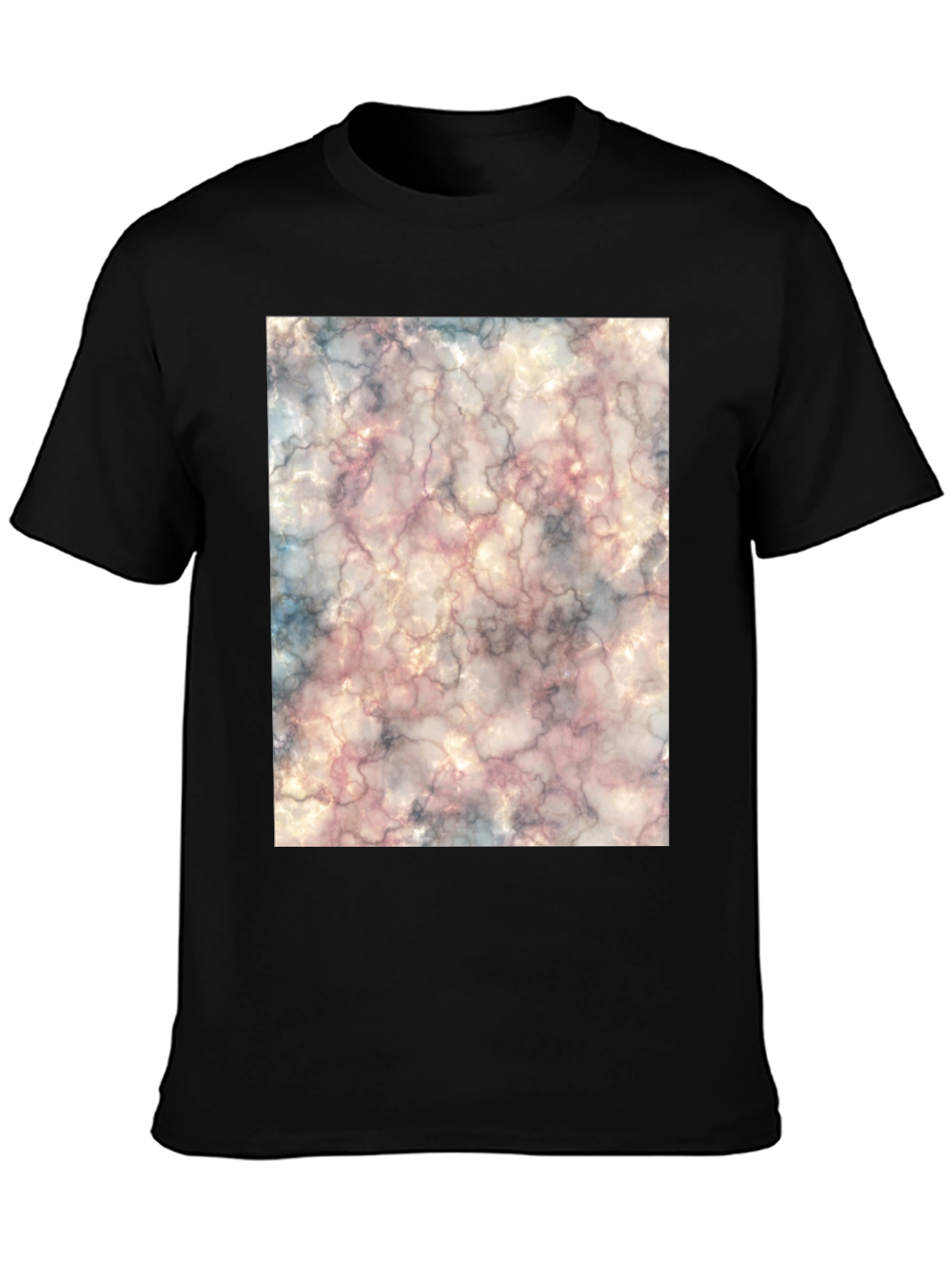 Trendy Marble Graphic Print Tee