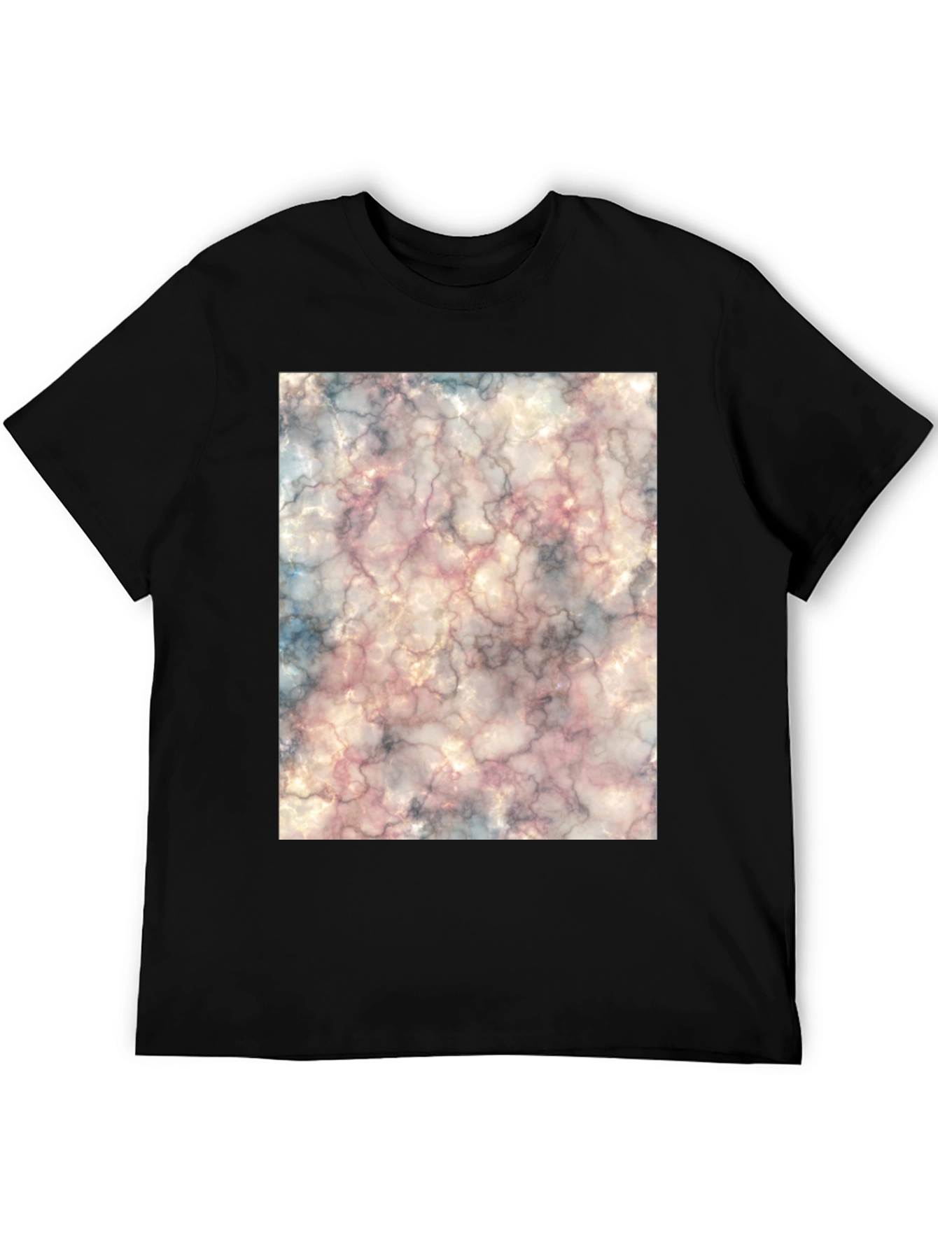 Trendy Marble Graphic Print Tee
