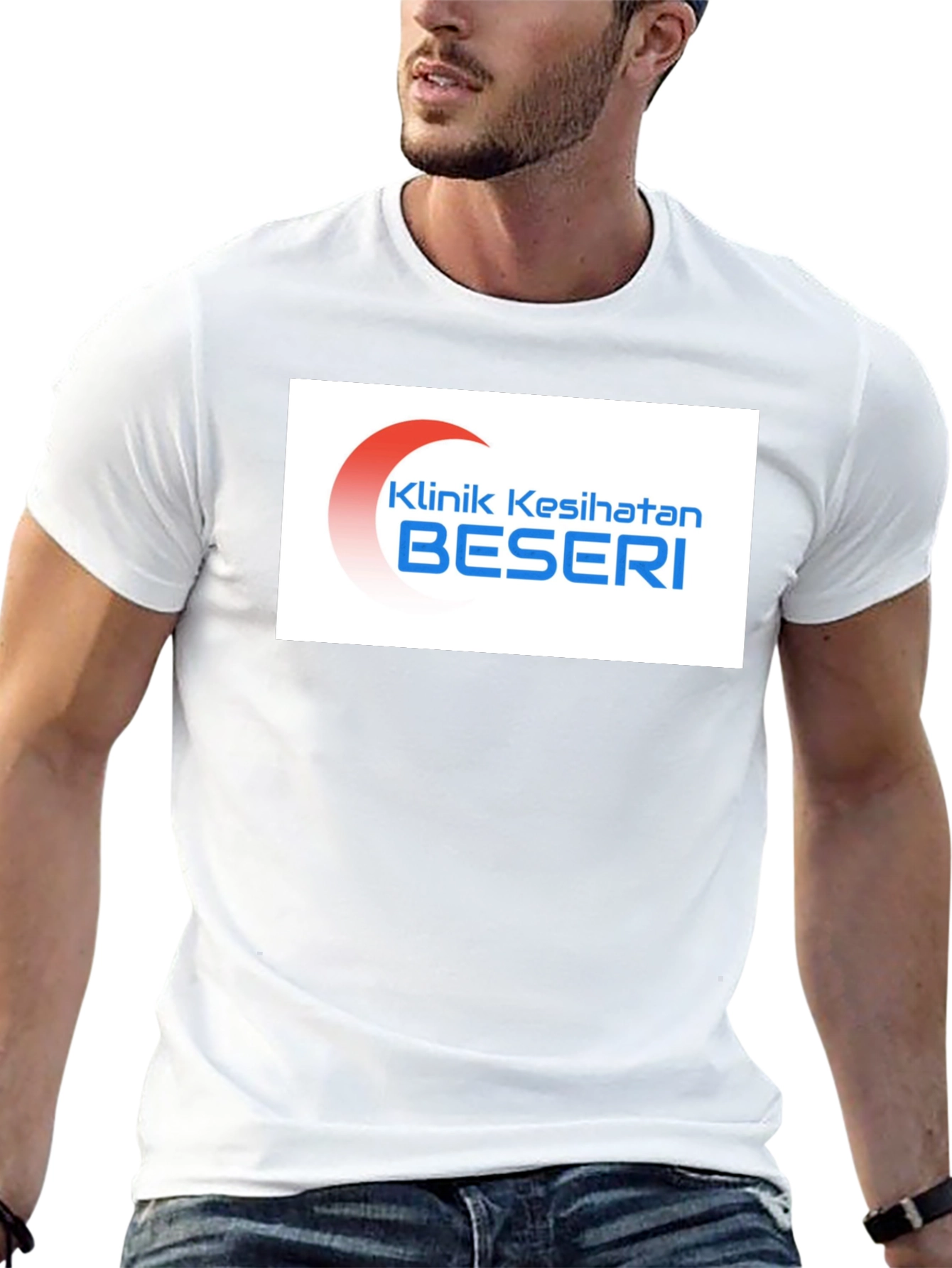 Klinik Kesihatan Beseri T-Shirt - Black Casual Tee