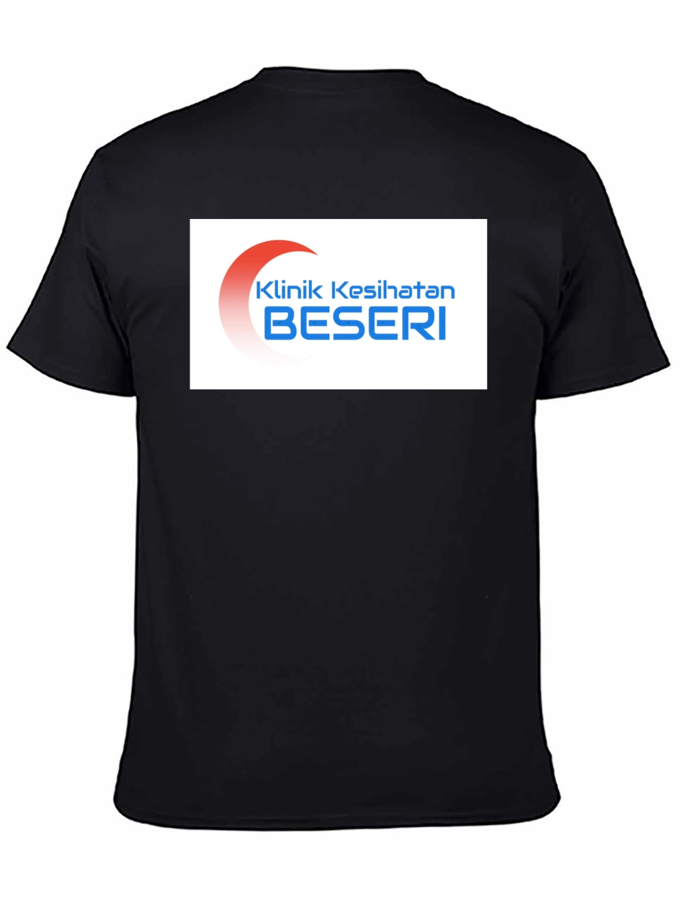 Klinik Kesihatan Beseri T-Shirt - Black Casual Tee