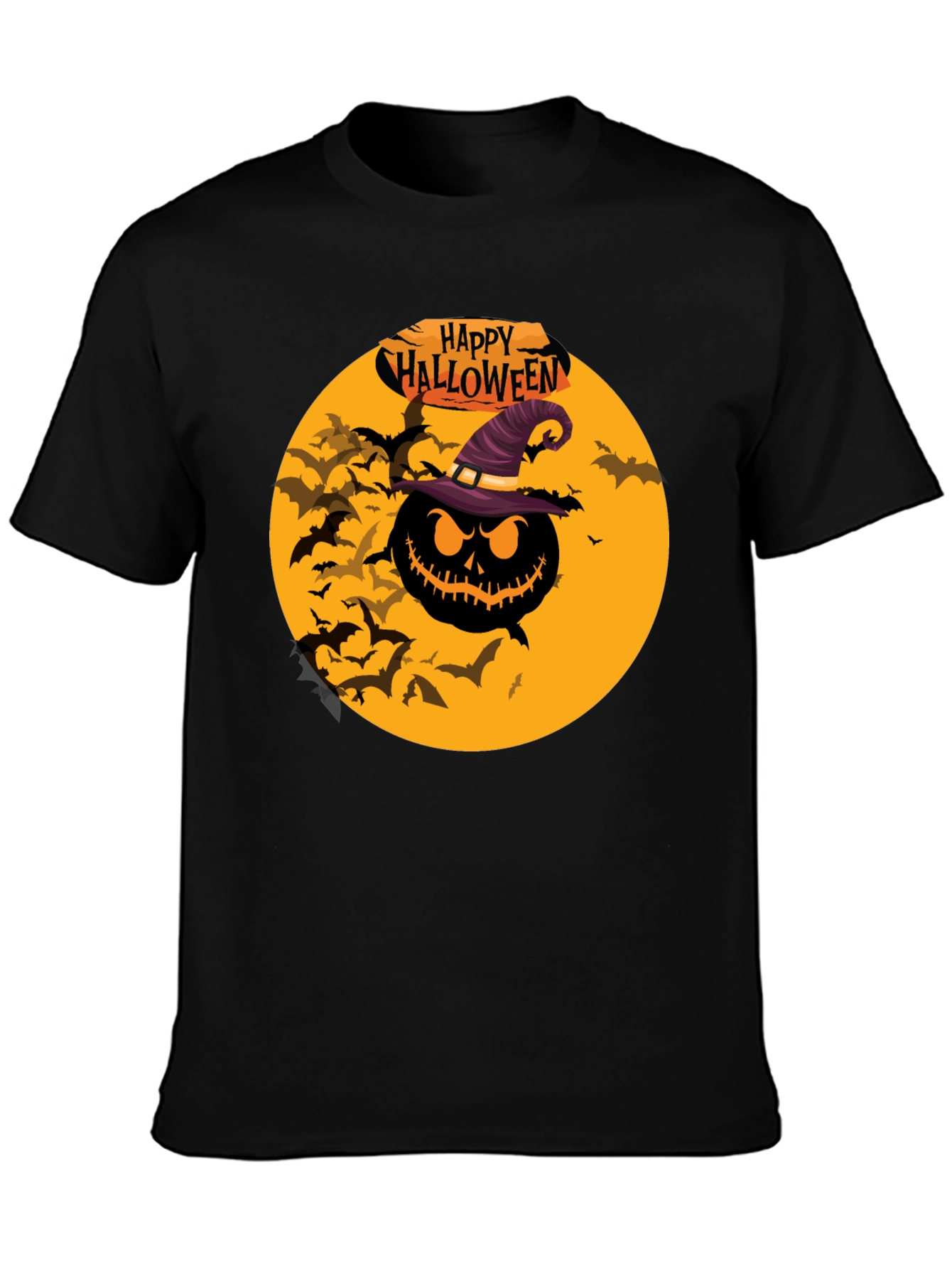 Halloween Pumpkin T-Shirt - Spooky Season Tee