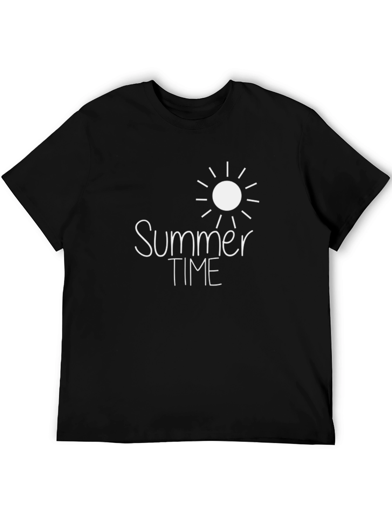 Summer Time Graphic Tee - Black