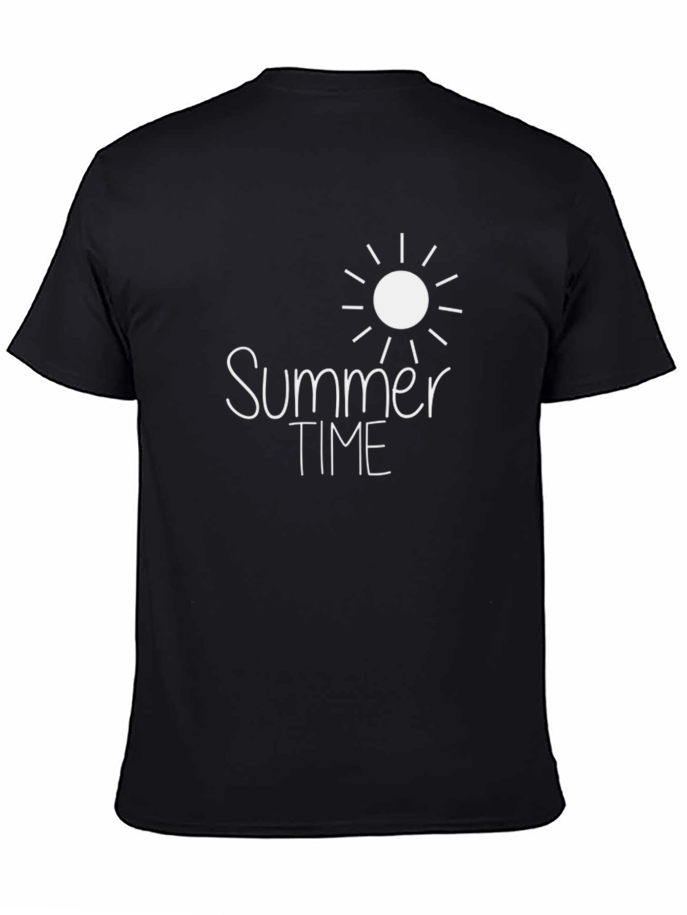 Summer Time Graphic Tee - Black