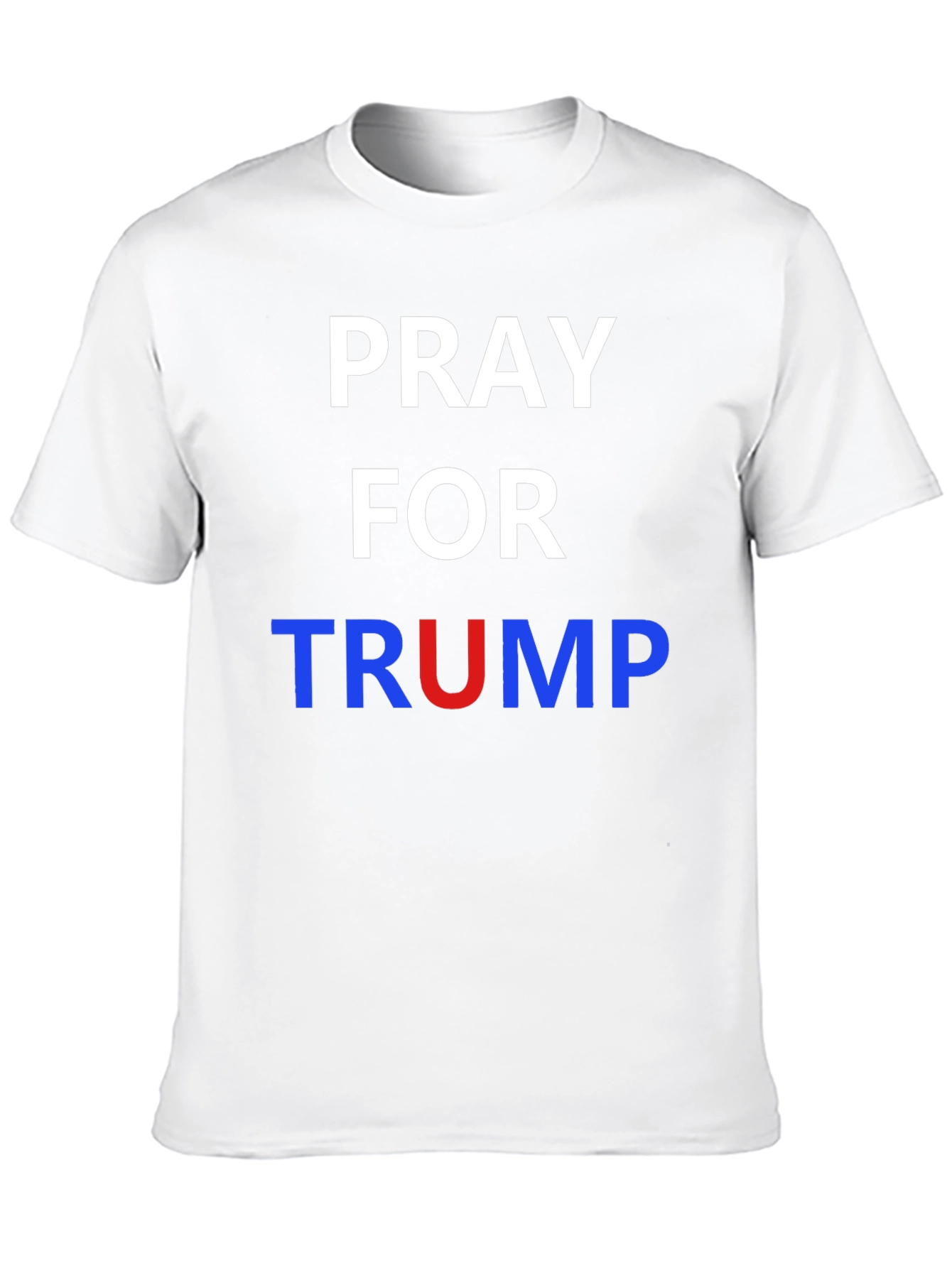 Pray for Trump T-Shirt - Patriotic Graphic Tee