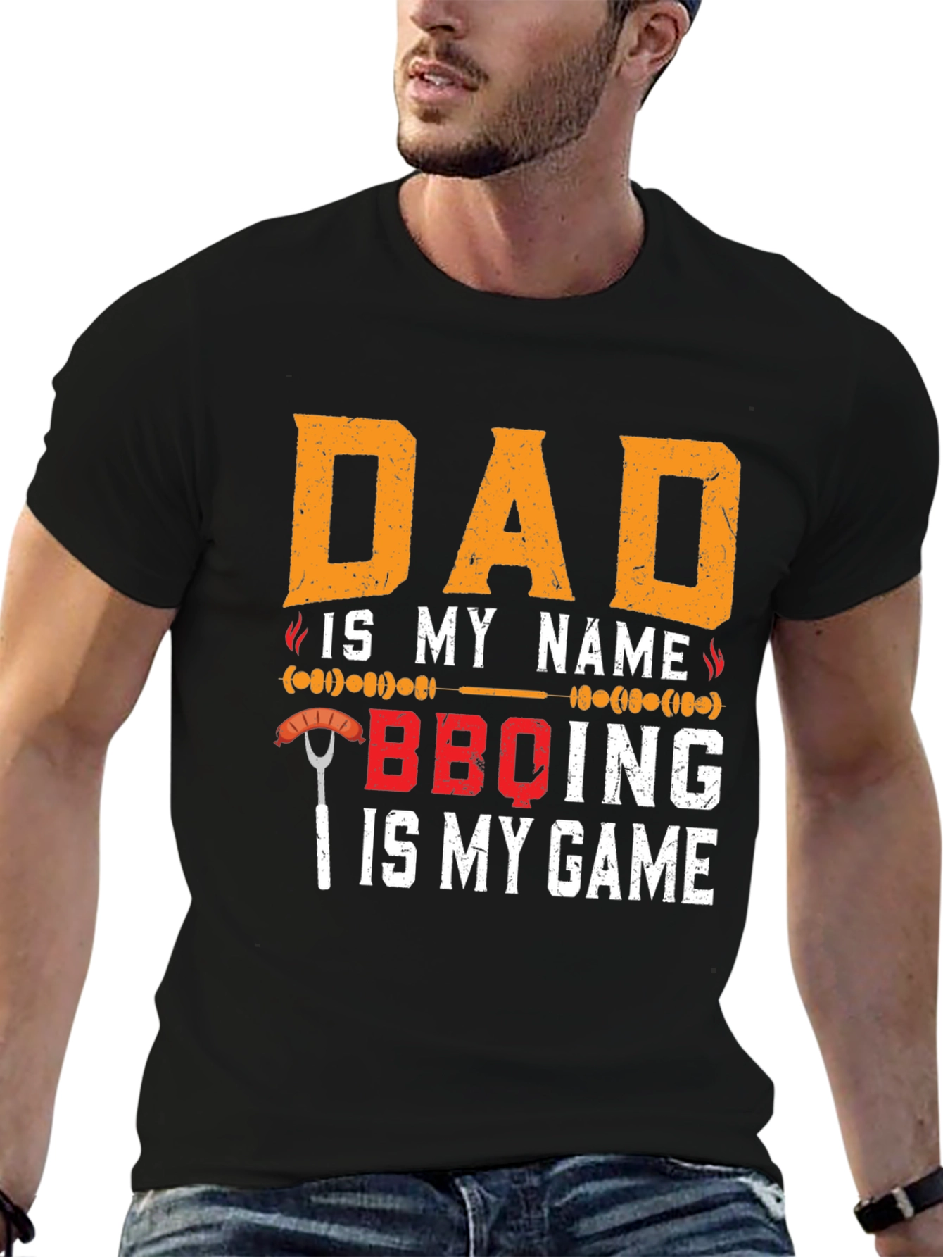 Dad BBQ T-Shirt: Grill Master Tee