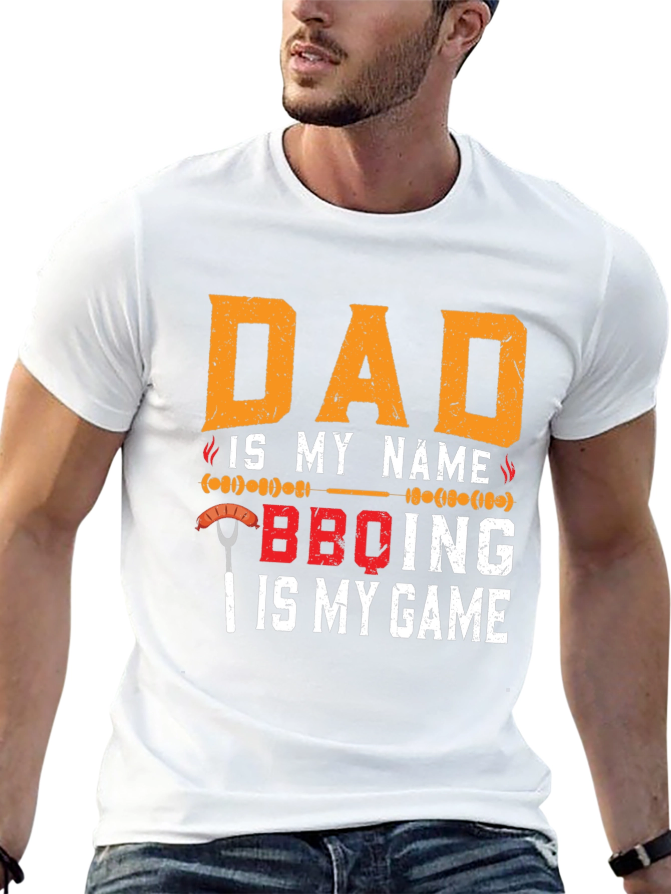 Dad BBQ T-Shirt: Grill Master Tee