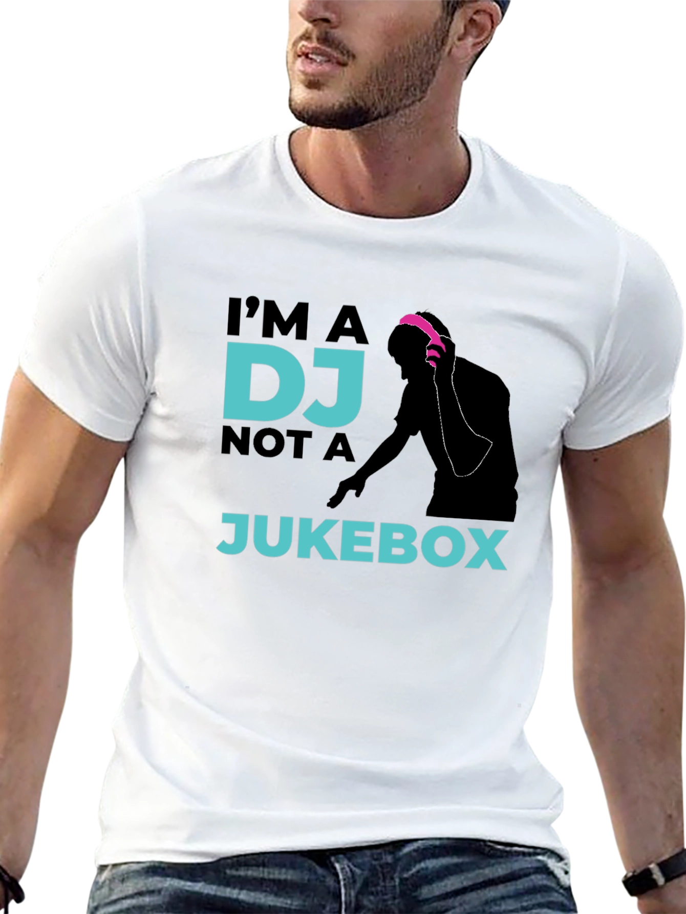 Im A DJ Not A Jukebox Graphic Tee