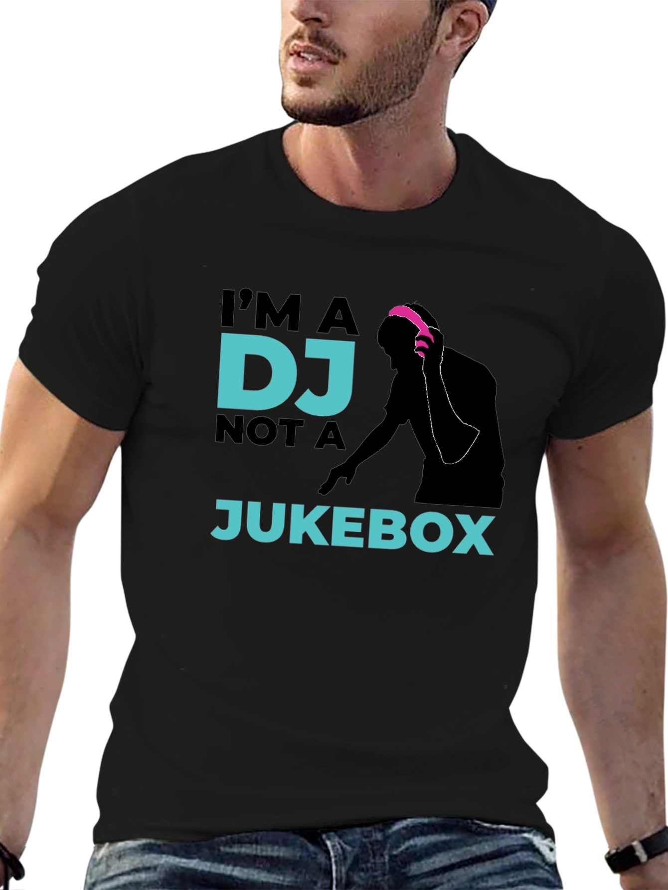 Im A DJ Not A Jukebox Graphic Tee