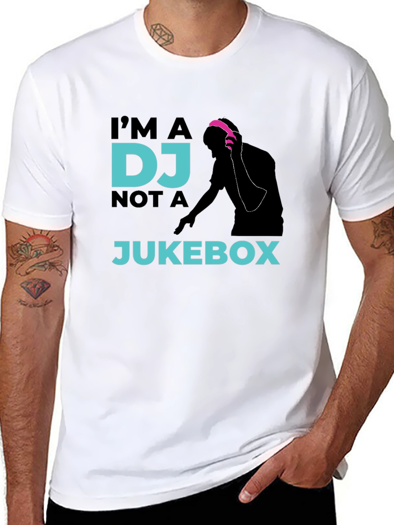 Im A DJ Not A Jukebox Graphic Tee