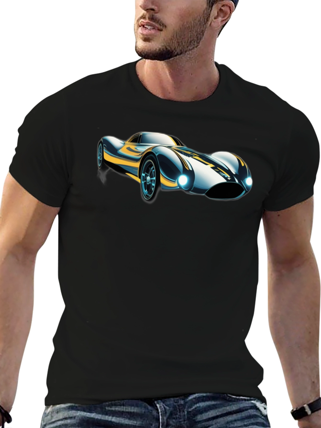 Retro Racer T-Shirt - Classic Car Design