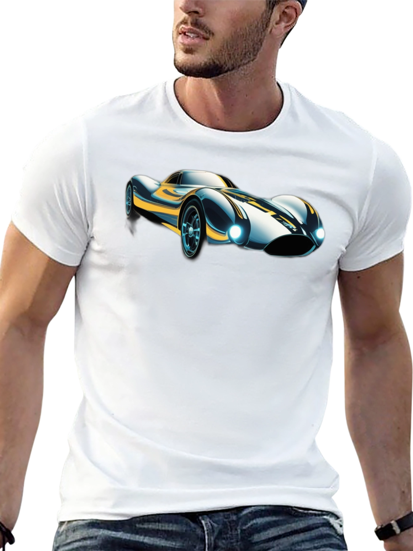 Retro Racer T-Shirt - Classic Car Design