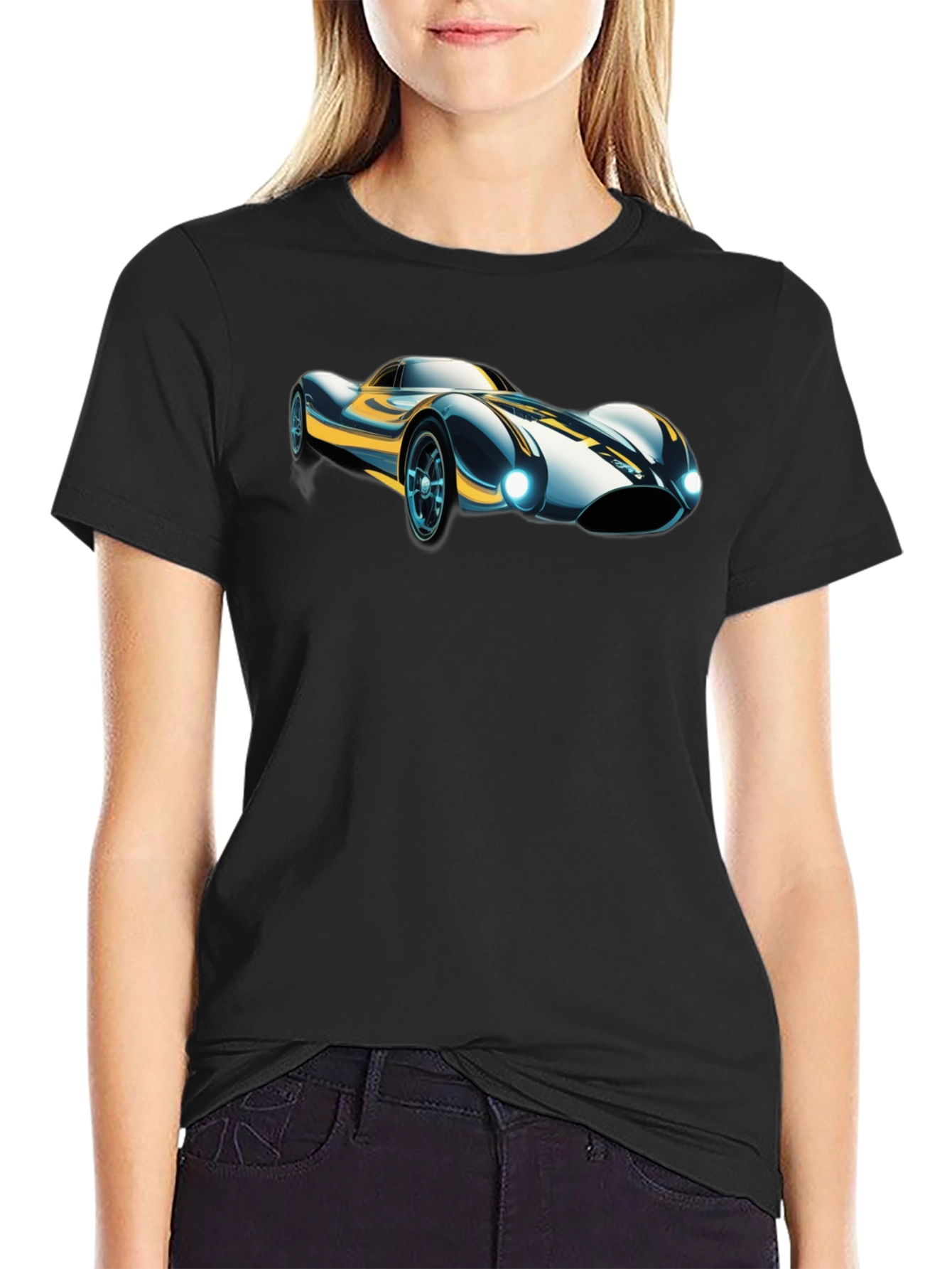 Retro Racer T-Shirt - Classic Car Design