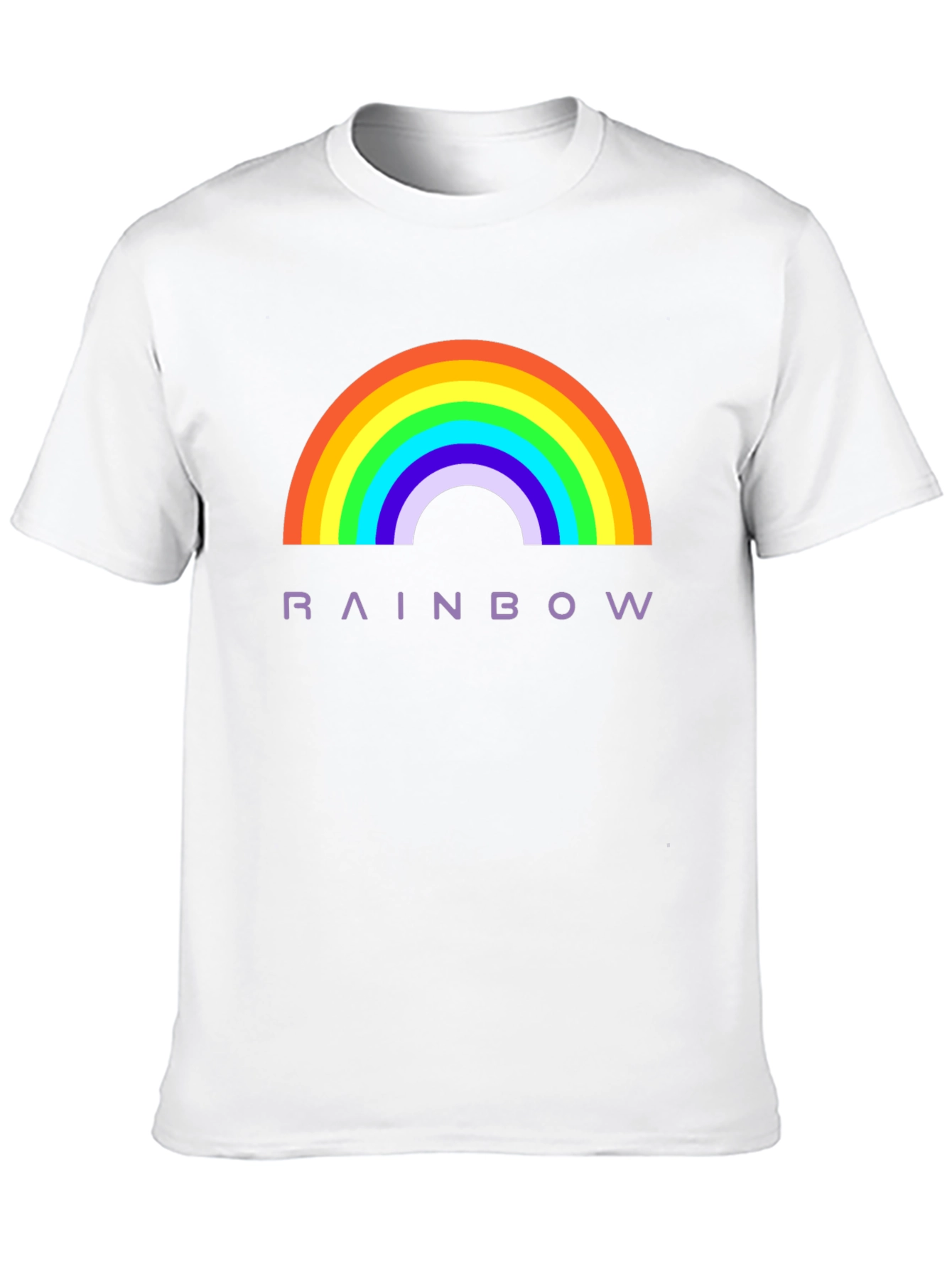 Rainbow Graphic T-Shirt - Stylish Comfort