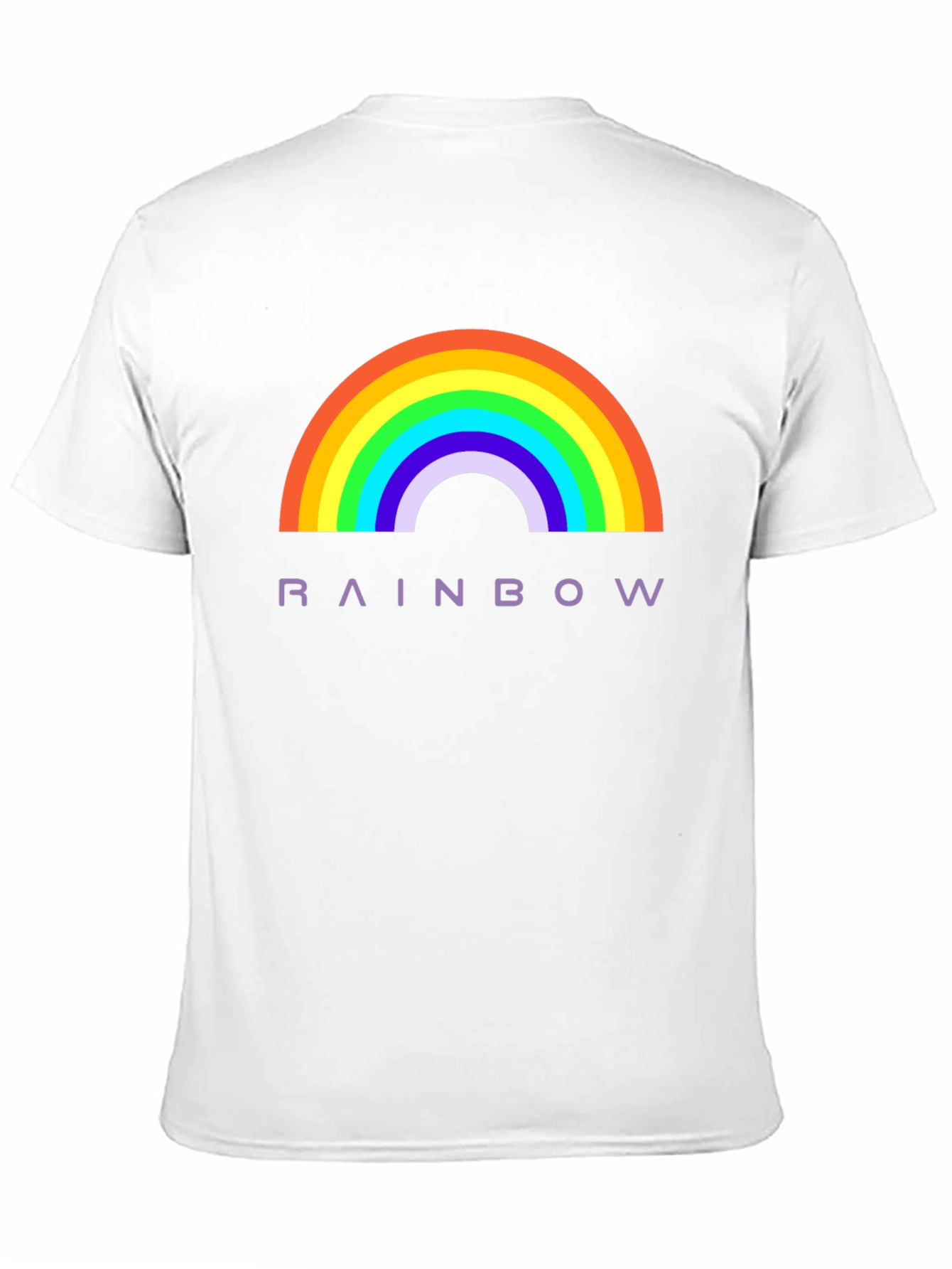 Rainbow Graphic T-Shirt - Stylish Comfort
