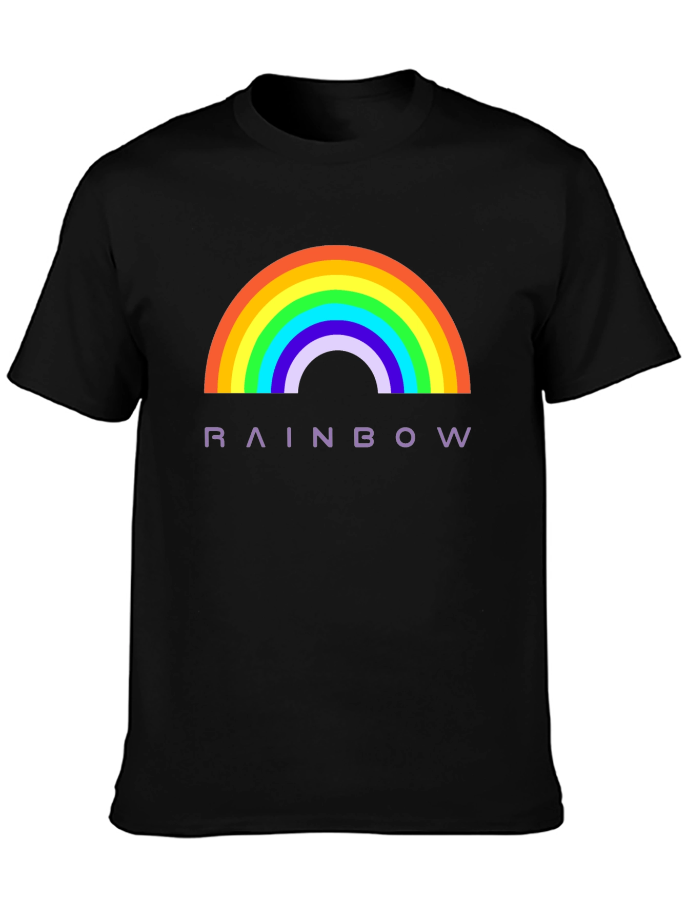 Rainbow Graphic T-Shirt - Stylish Comfort