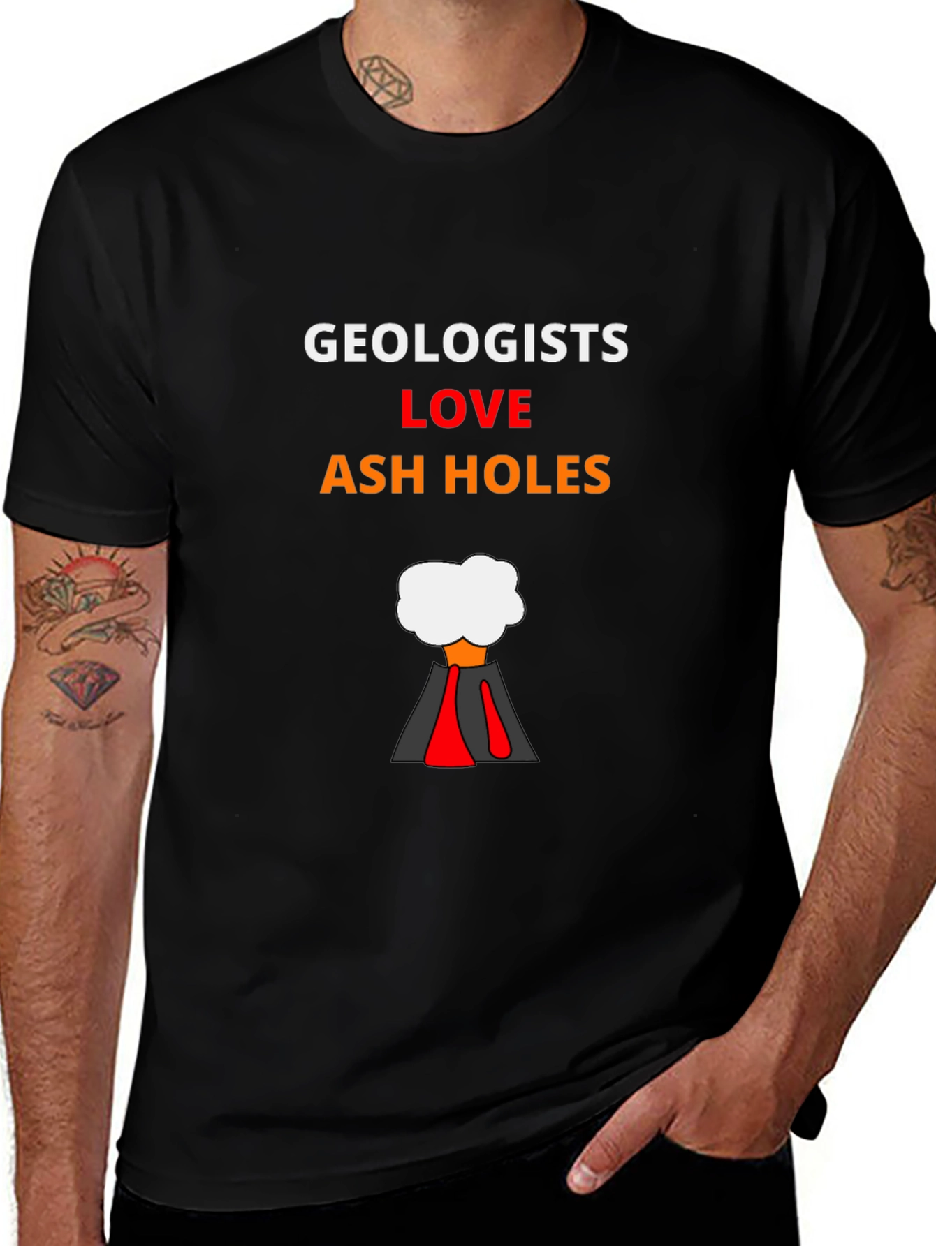 Geologists Love Ash Holes T-Shirt