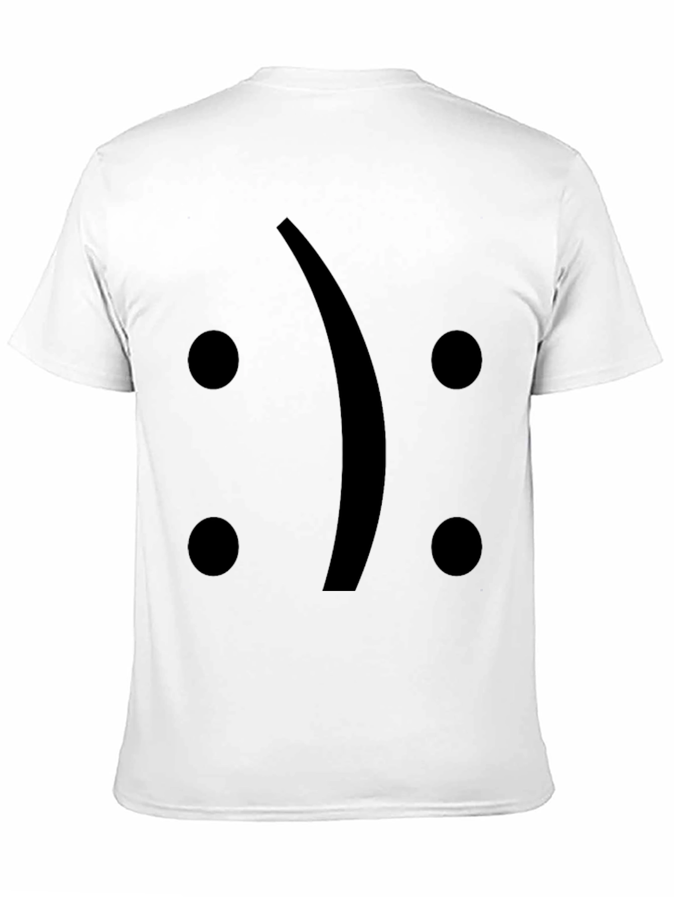Sad Face T-Shirt - Black Graphic Tee